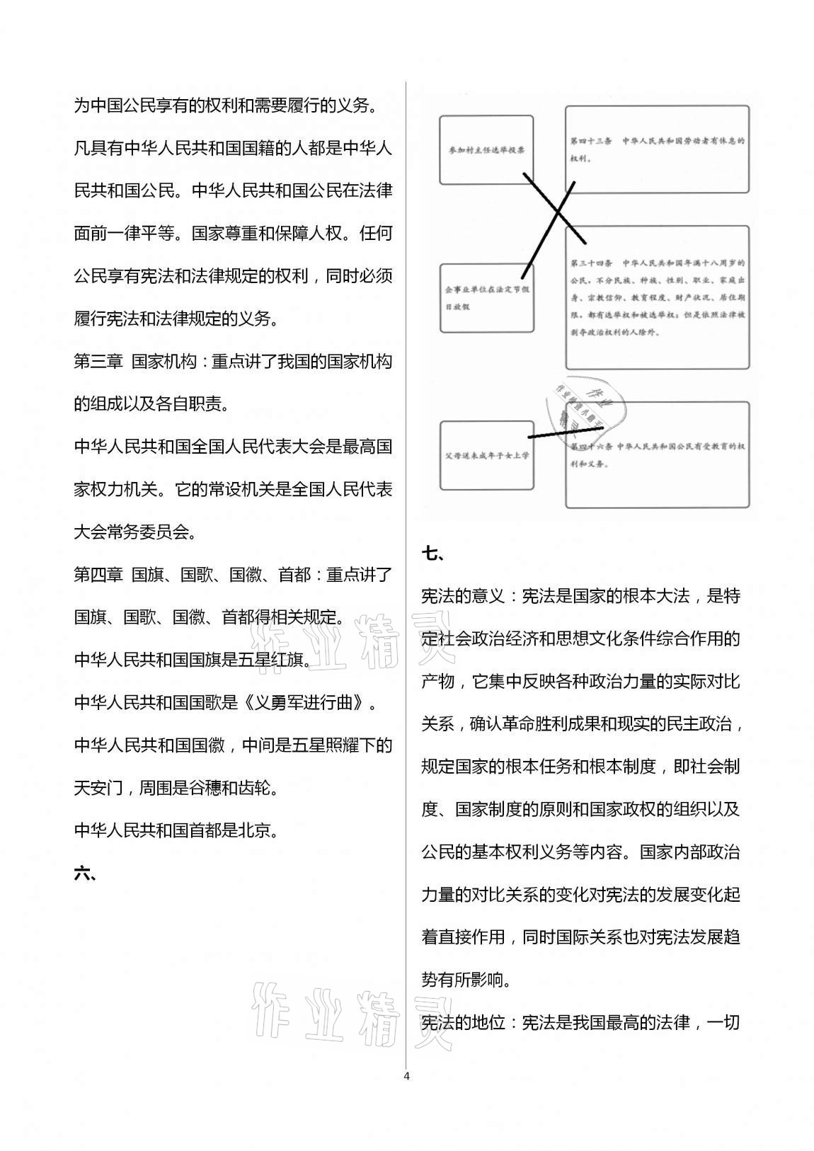 2020年小学生学习实践园地六年级道德与法治上册人教版 第4页