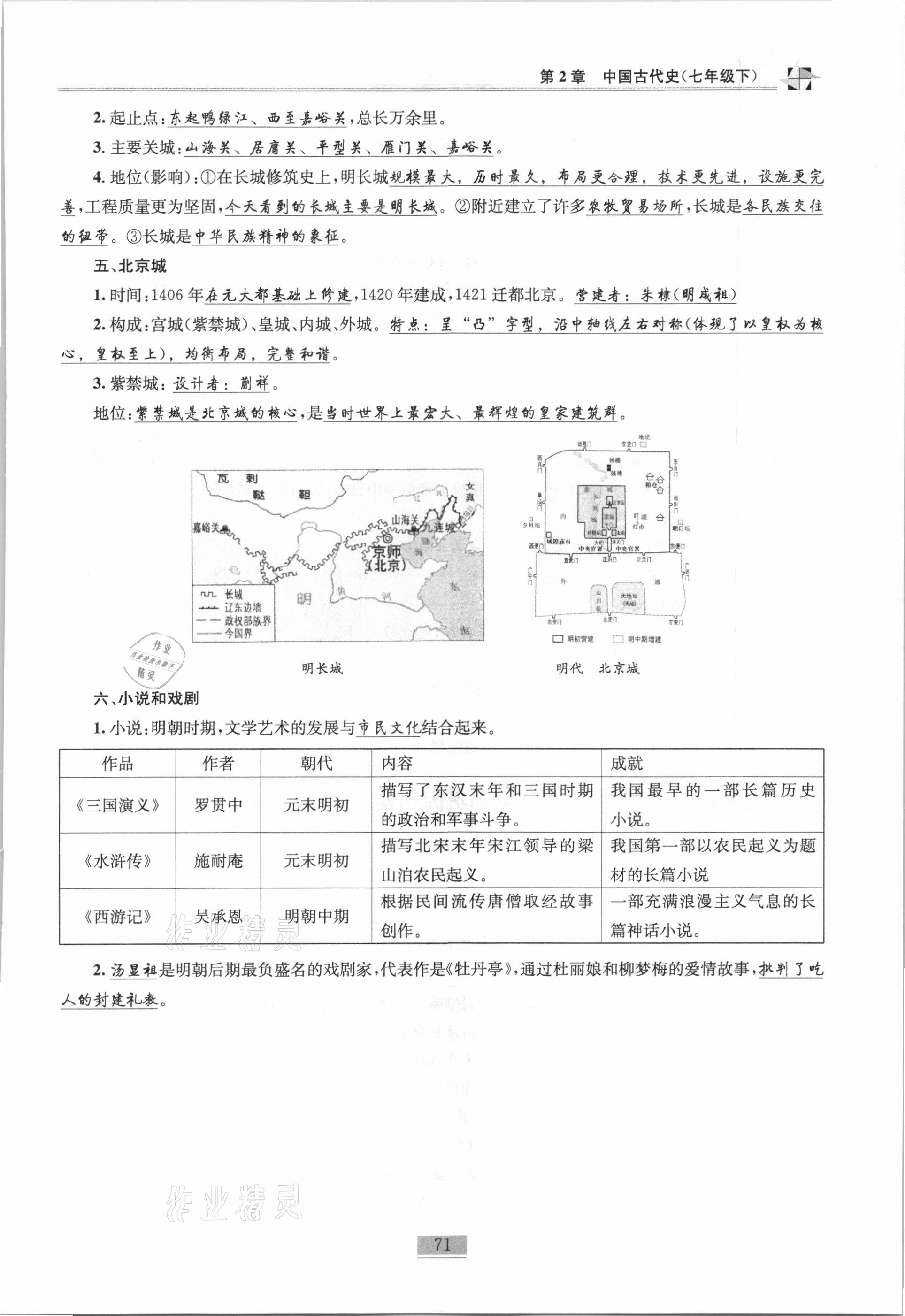 2020年名師課堂課時(shí)優(yōu)化精講精練九年級(jí)歷史總復(fù)習(xí)上人教版 參考答案第53頁(yè)