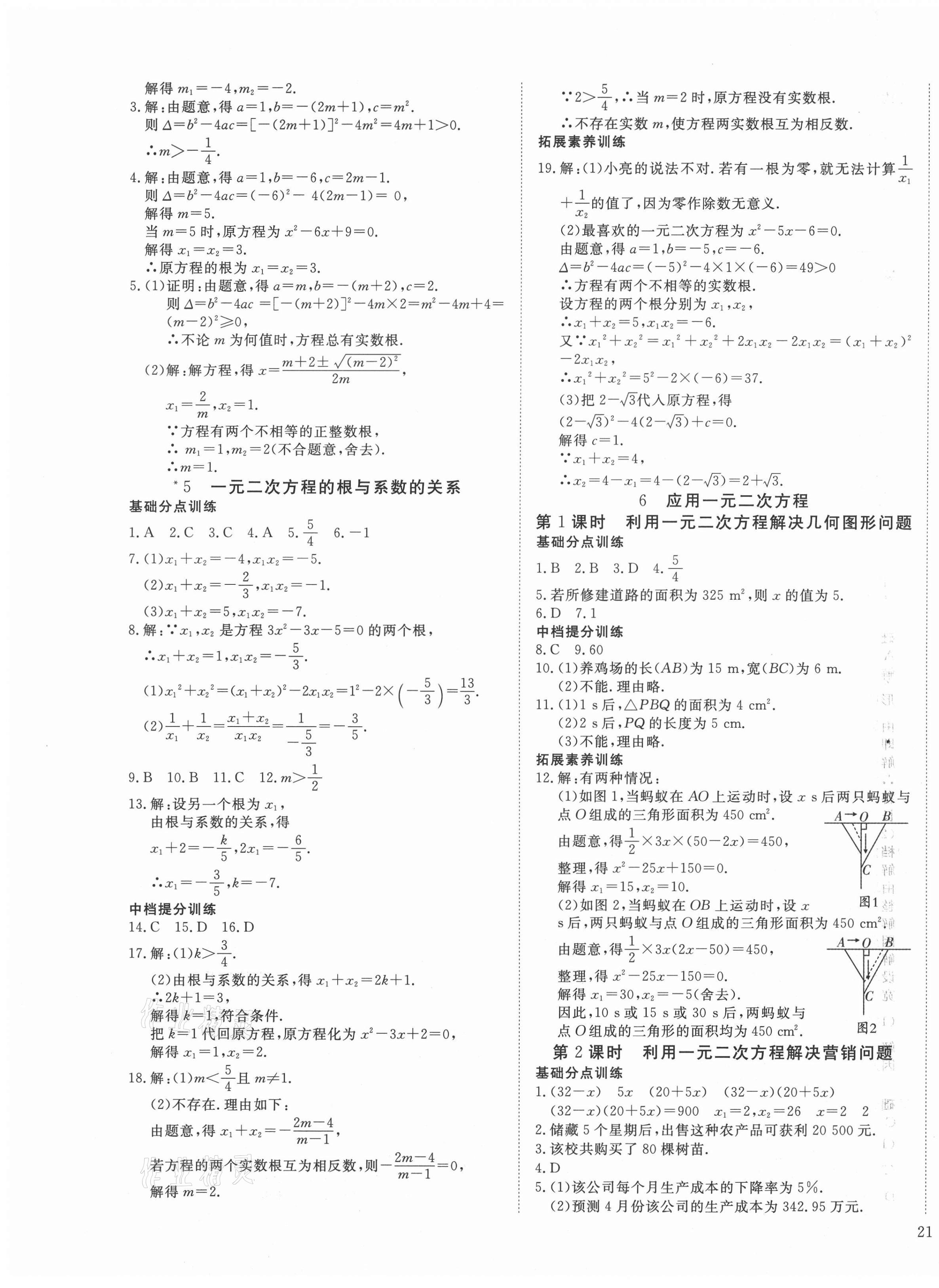 2020年導學練習九年級數(shù)學上冊北師大版山西專版 第9頁