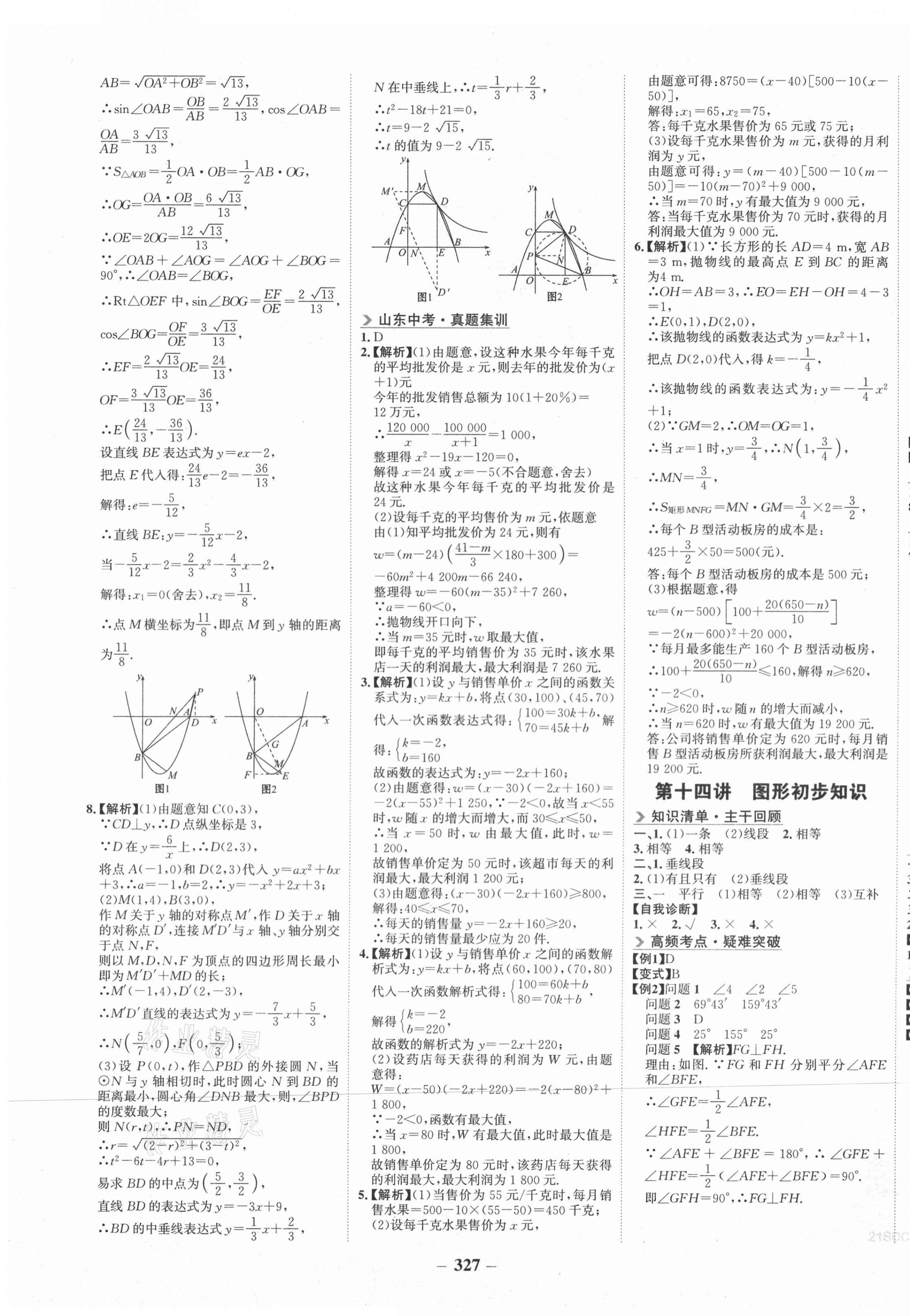 2021年金榜新中考數(shù)學(xué)魯教版五四制 第11頁