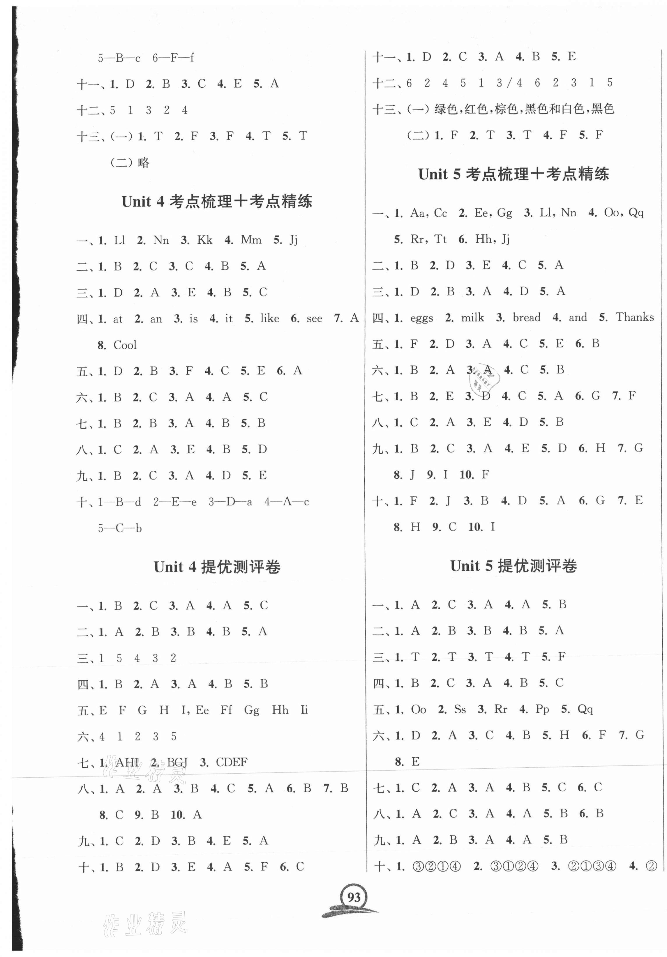 2020年直擊考點(diǎn)沖刺100分三年級(jí)英語上冊(cè)人教PEP版 第3頁