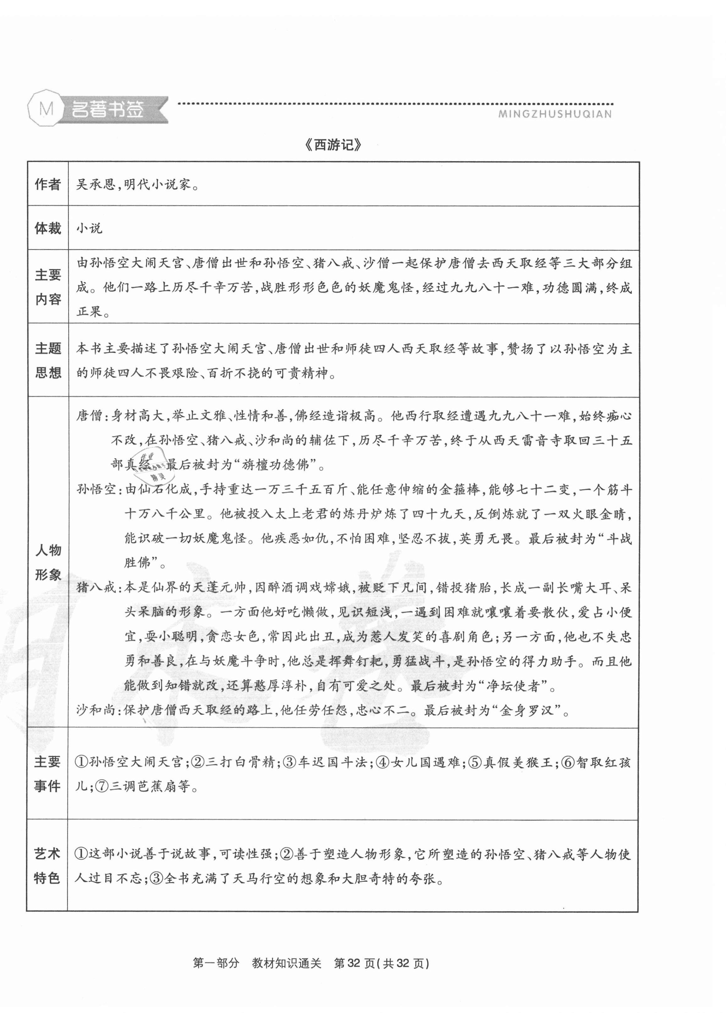 2020年云南本土期末卷七年級語文上冊人教版 第32頁
