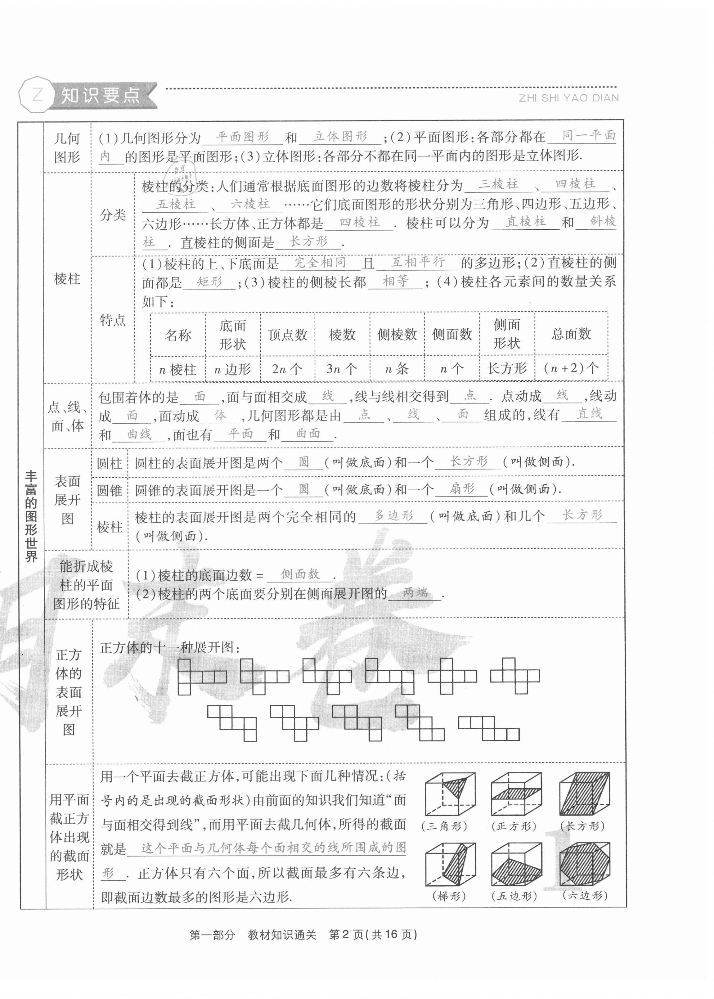 2020年云南本土期末卷七年級(jí)數(shù)學(xué)上冊(cè)北師大版 第2頁