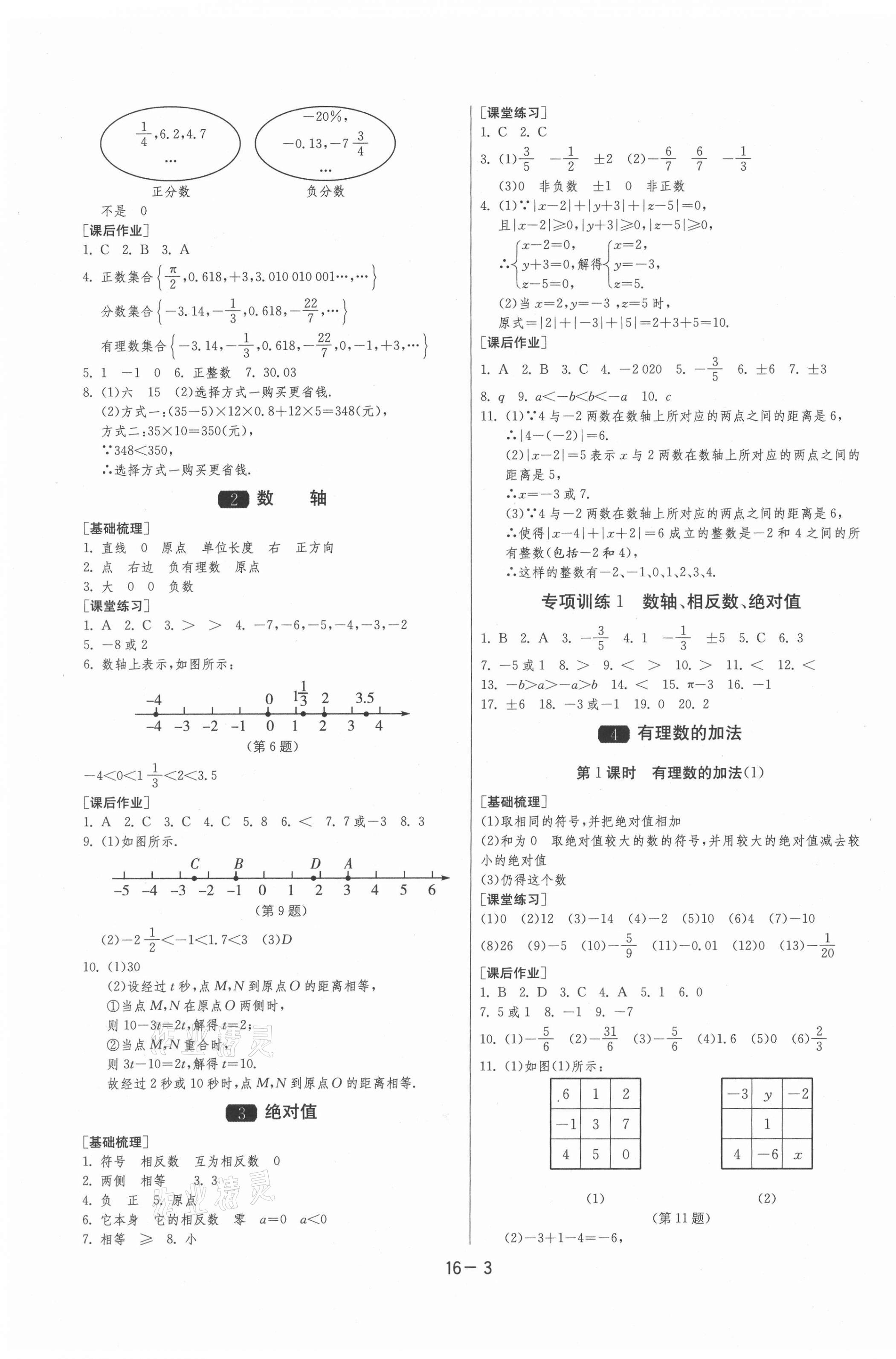 2020年1課3練學霸提優(yōu)訓練六年級數(shù)學上冊魯教版54制 第3頁