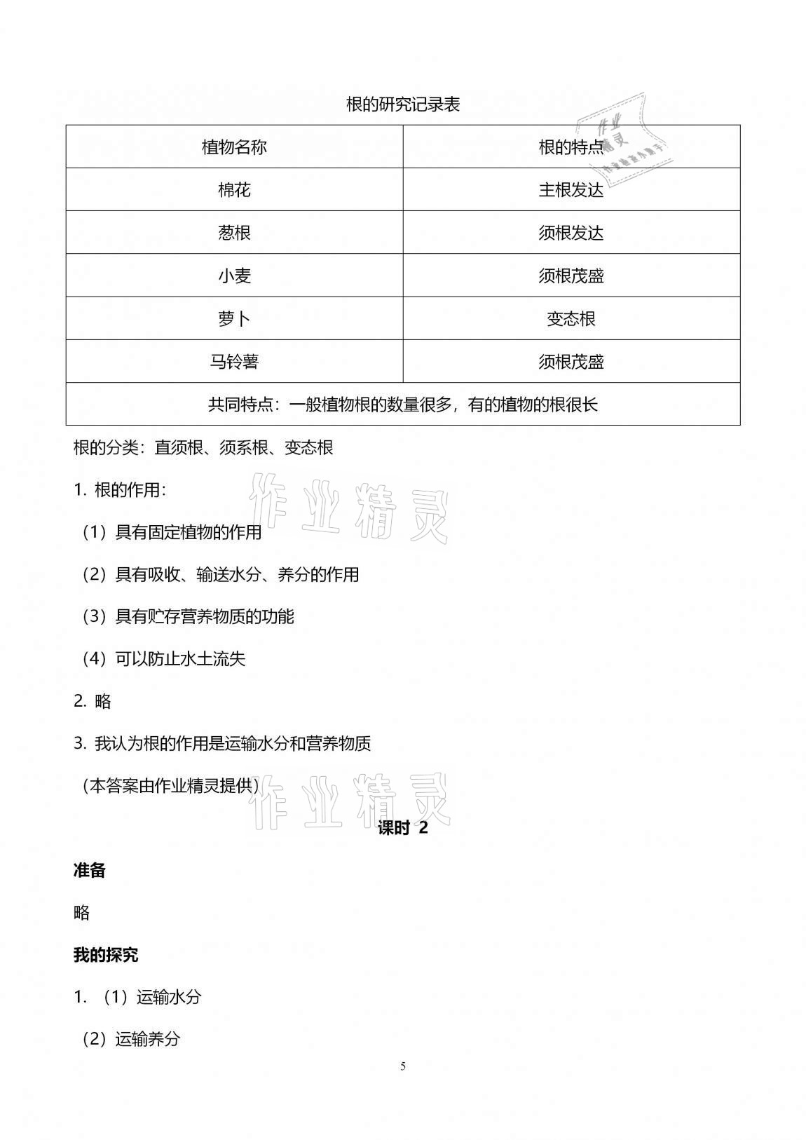 2020年科學(xué)學(xué)習(xí)與鞏固五年級上冊冀人版 第5頁