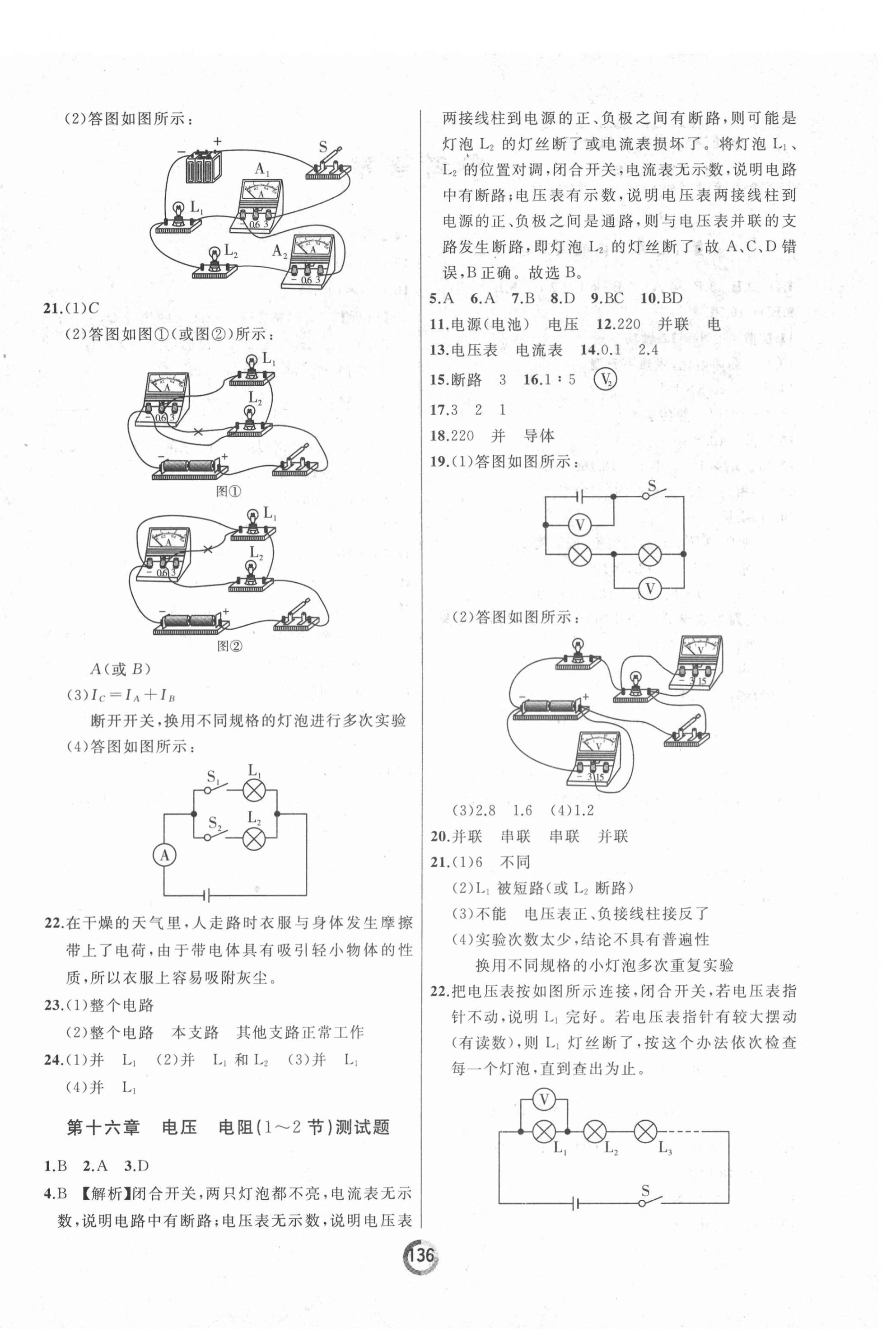 2020年誠成教育學業(yè)評價九年級物理全一冊人教版 第4頁