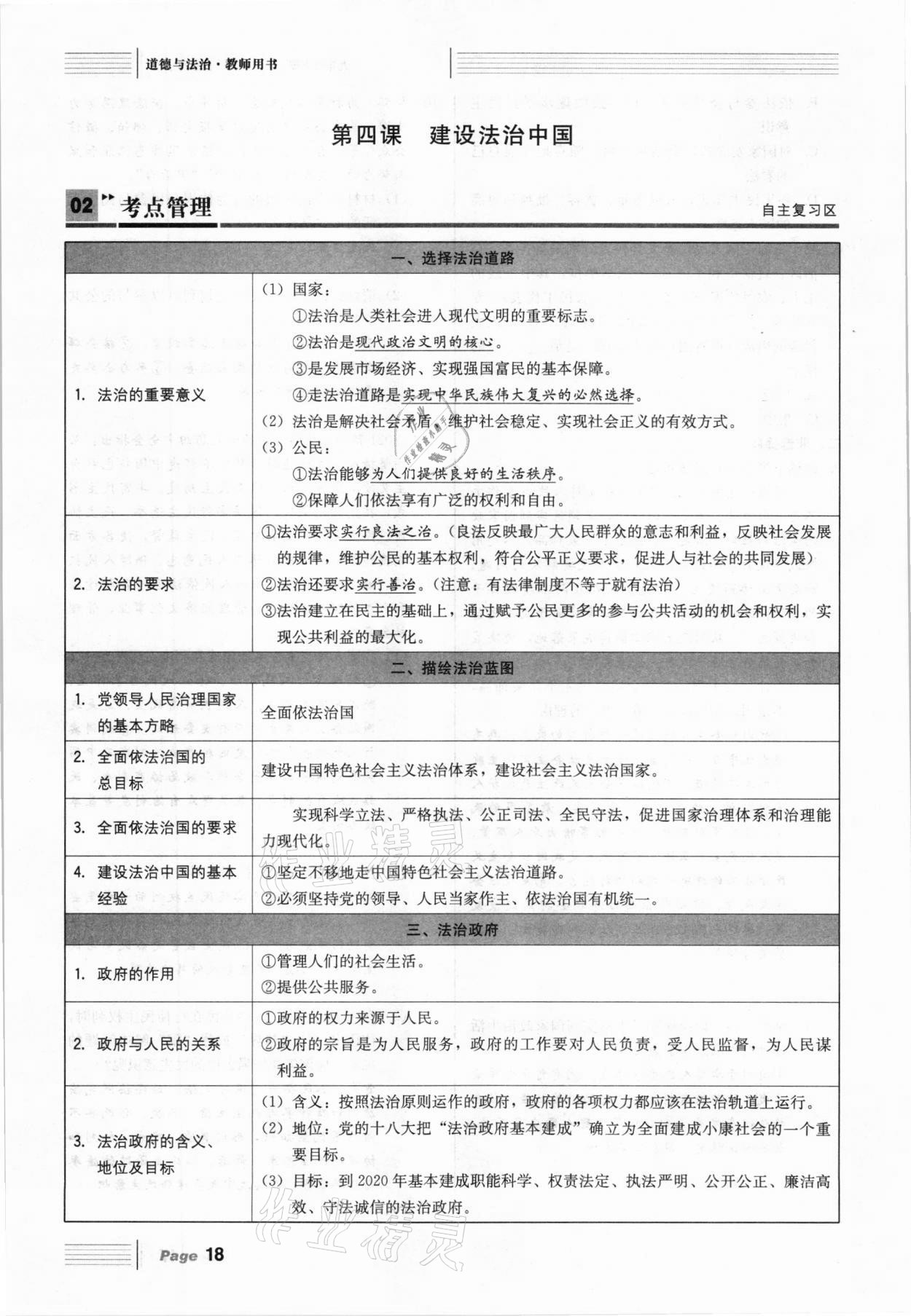 2021年全程奪冠中考突破道德與法治達(dá)州專(zhuān)版 參考答案第18頁(yè)