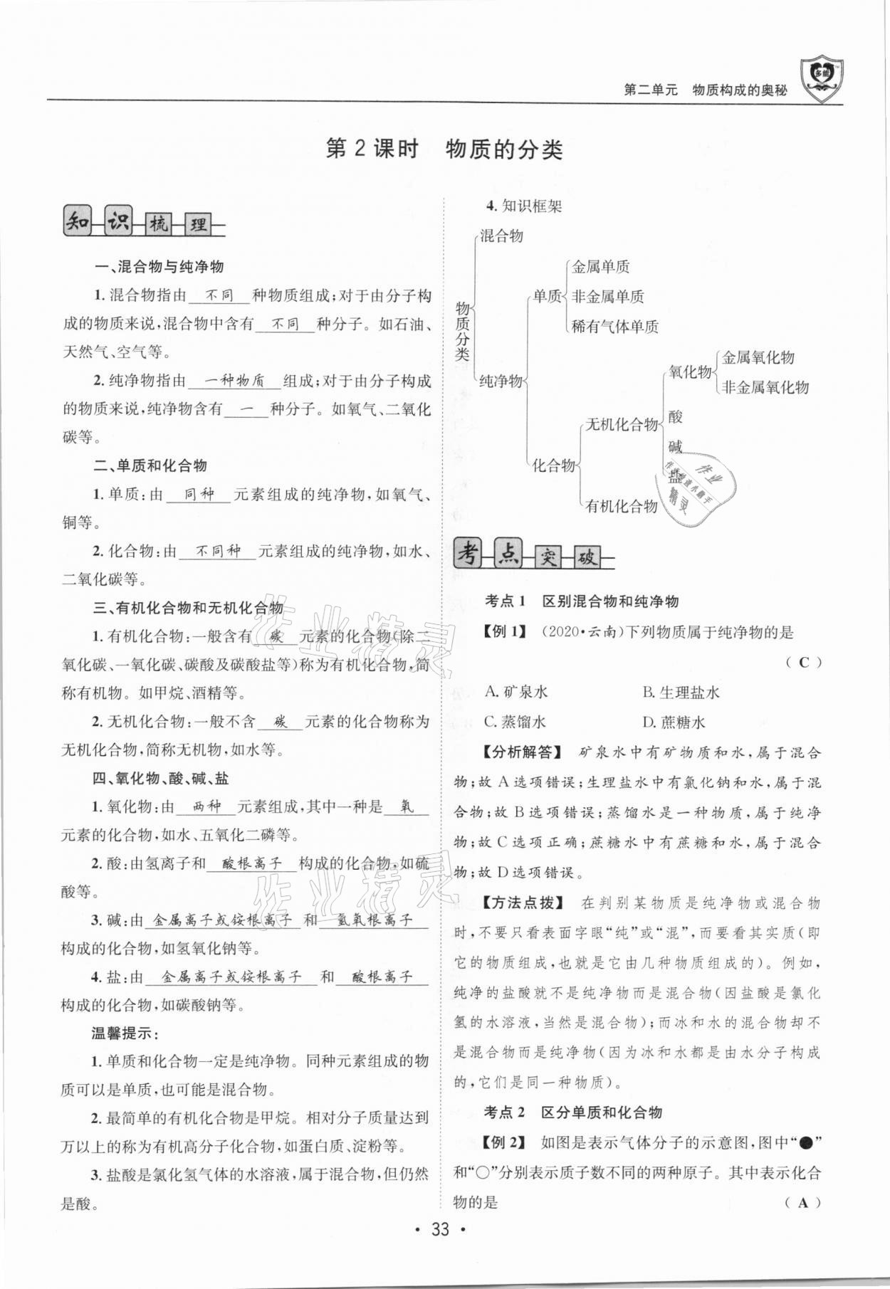 2021年指南針中考前沿化學(xué)總復(fù)習(xí)人教版四川專(zhuān)版 第33頁(yè)