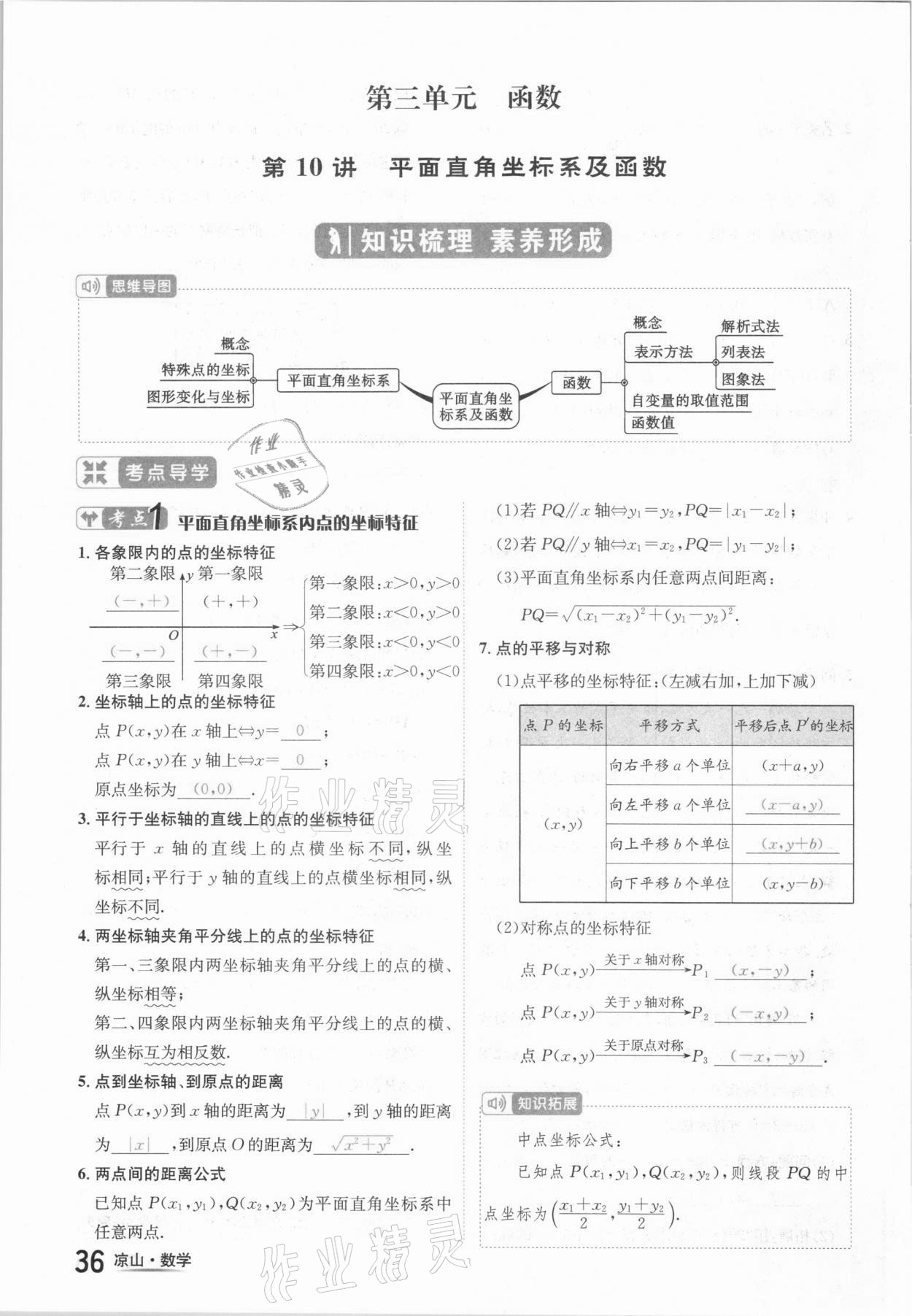 2021年國華考試中考總動員數(shù)學(xué)涼山專版 參考答案第36頁