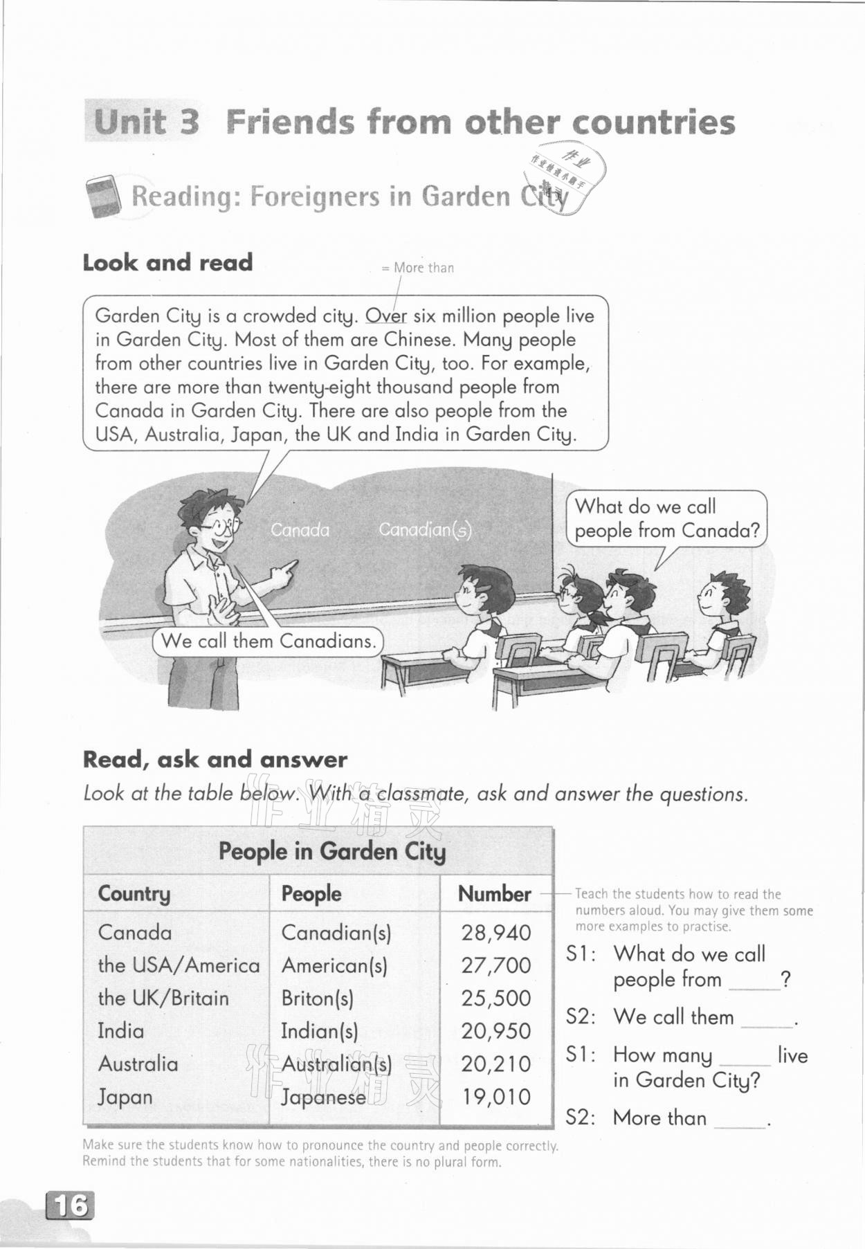 2020年教材課本七年級英語第一學(xué)期滬教版54制 參考答案第25頁