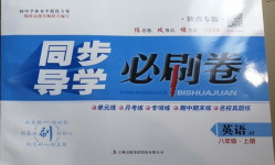 2020年同步導學必刷卷八年級英語上冊冀教版陜西專版