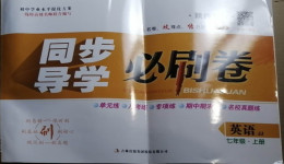 2020年同步導學必刷卷七年級英語上冊冀教版陜西專版