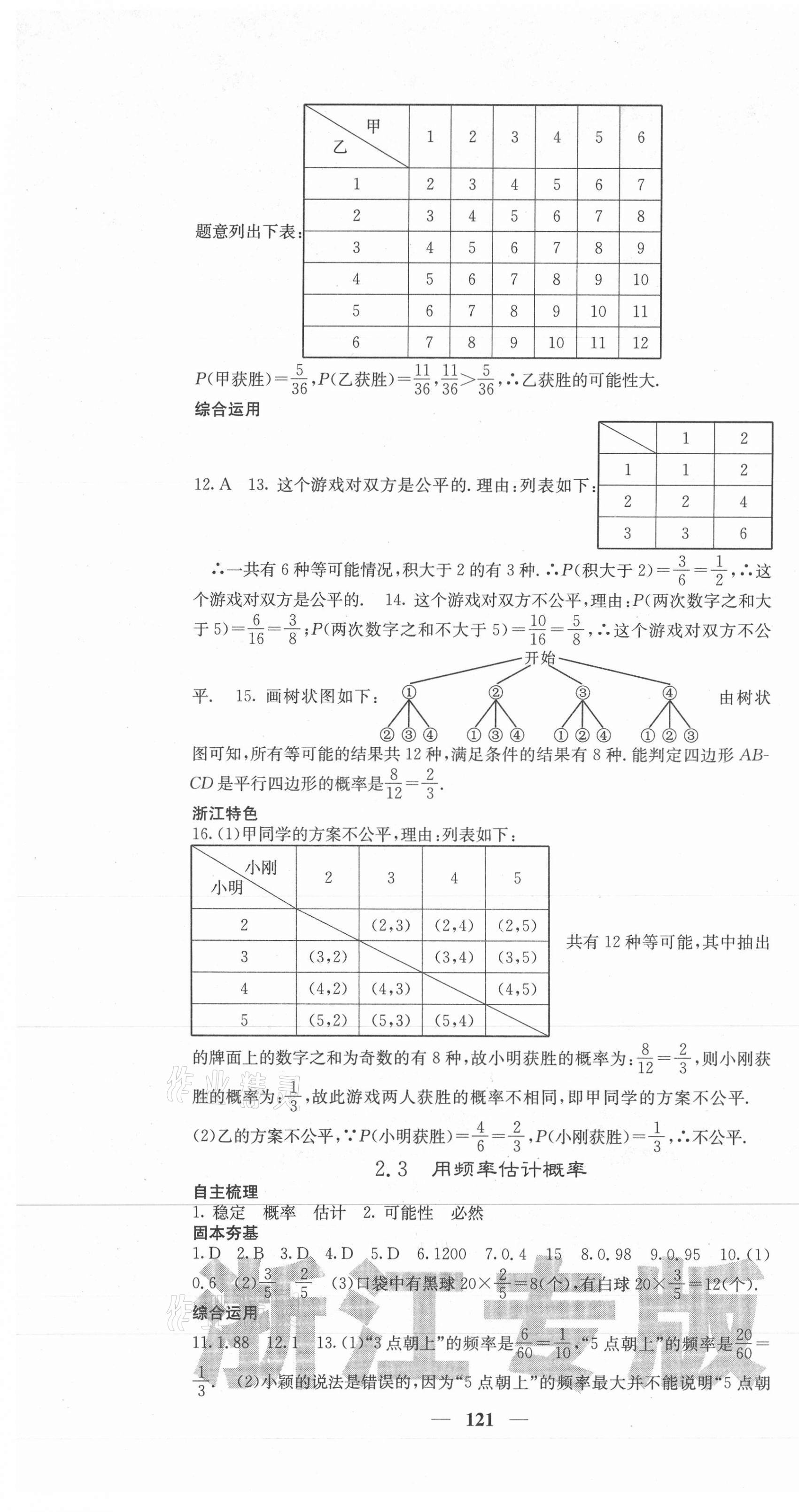 2020年名校課堂內(nèi)外九年級數(shù)學全一冊浙教版浙江專版 第13頁