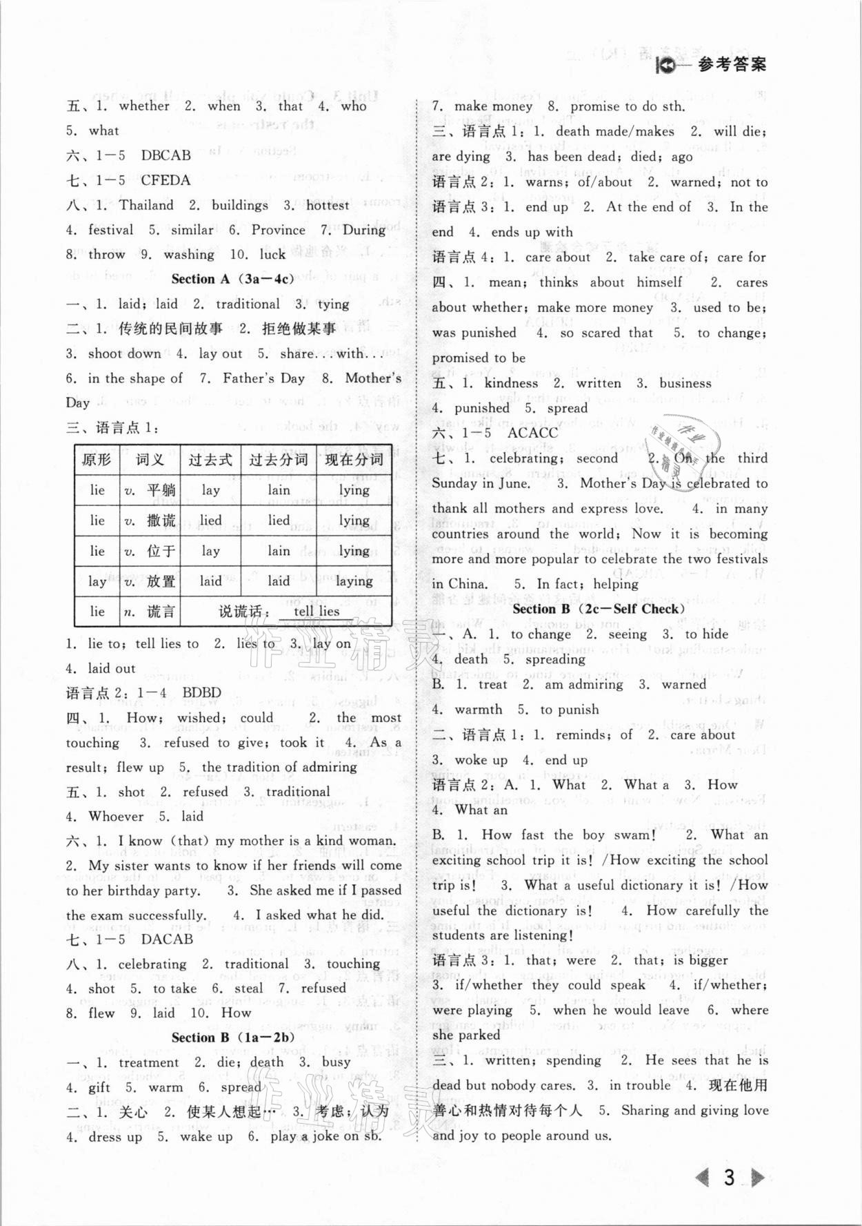 2020年勝券在握打好基礎(chǔ)作業(yè)本九年級(jí)英語(yǔ)上冊(cè)人教版 第3頁(yè)