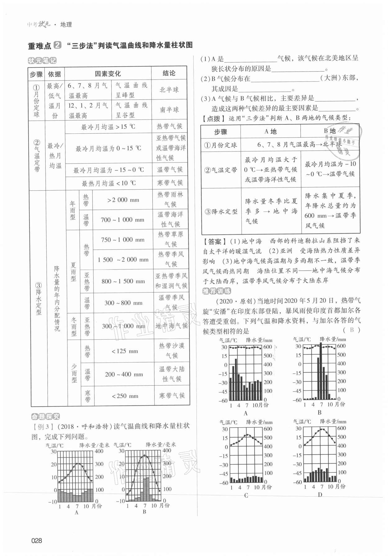 2021年中考狀元地理 第28頁