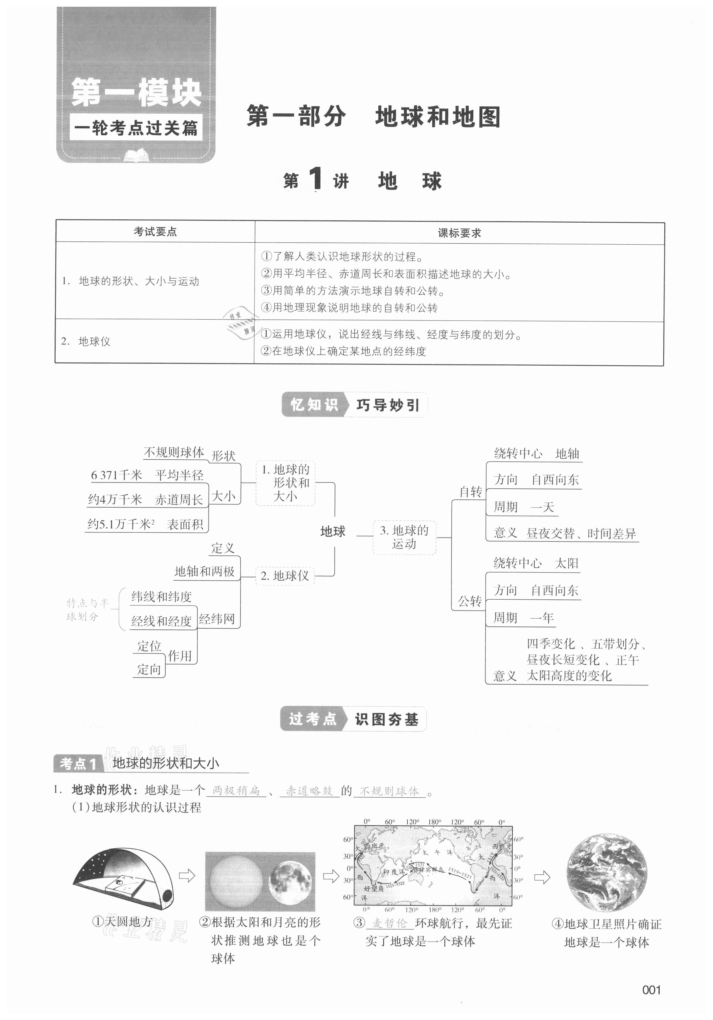 2021年中考狀元地理 第1頁(yè)