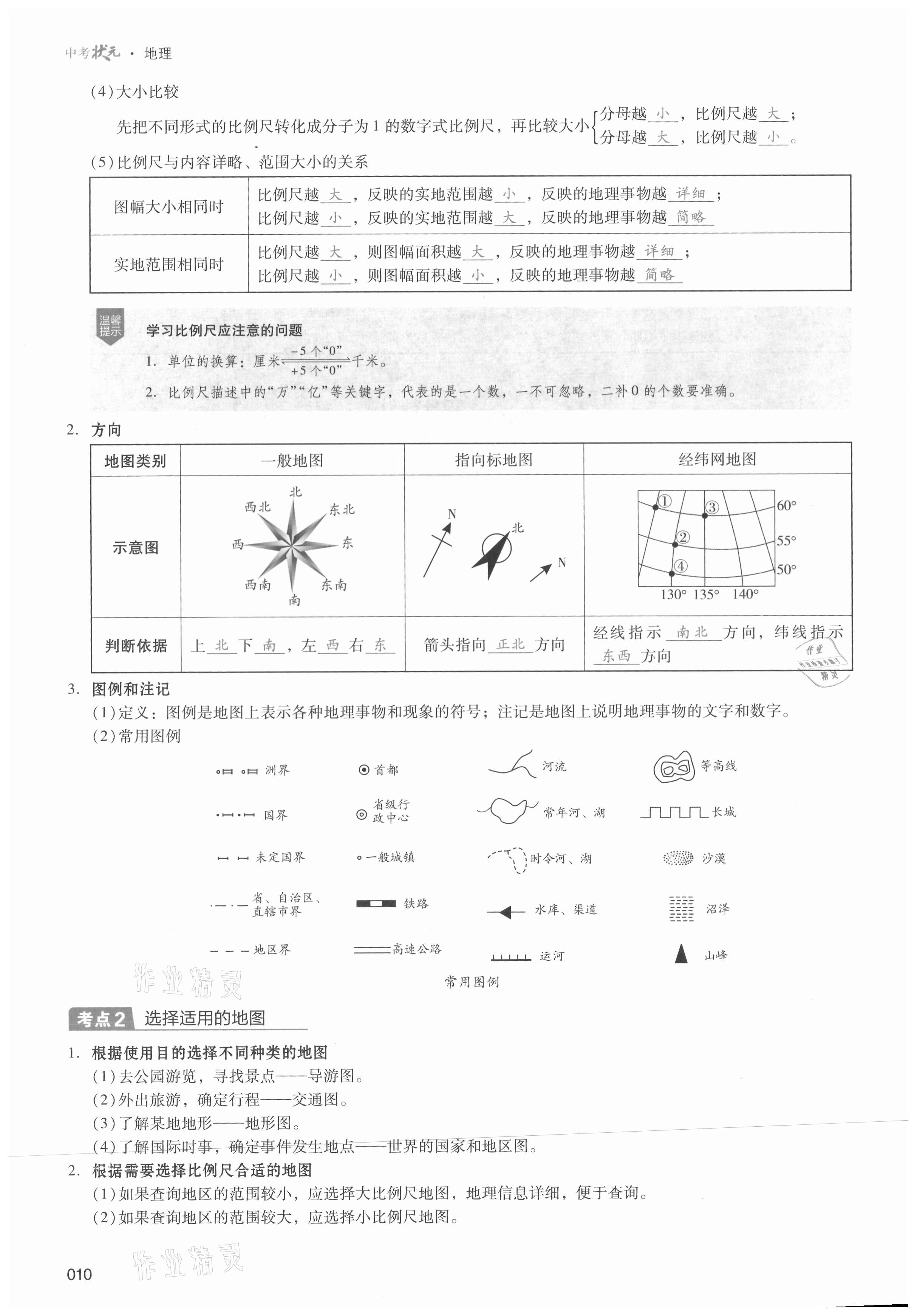 2021年中考狀元地理 第10頁(yè)