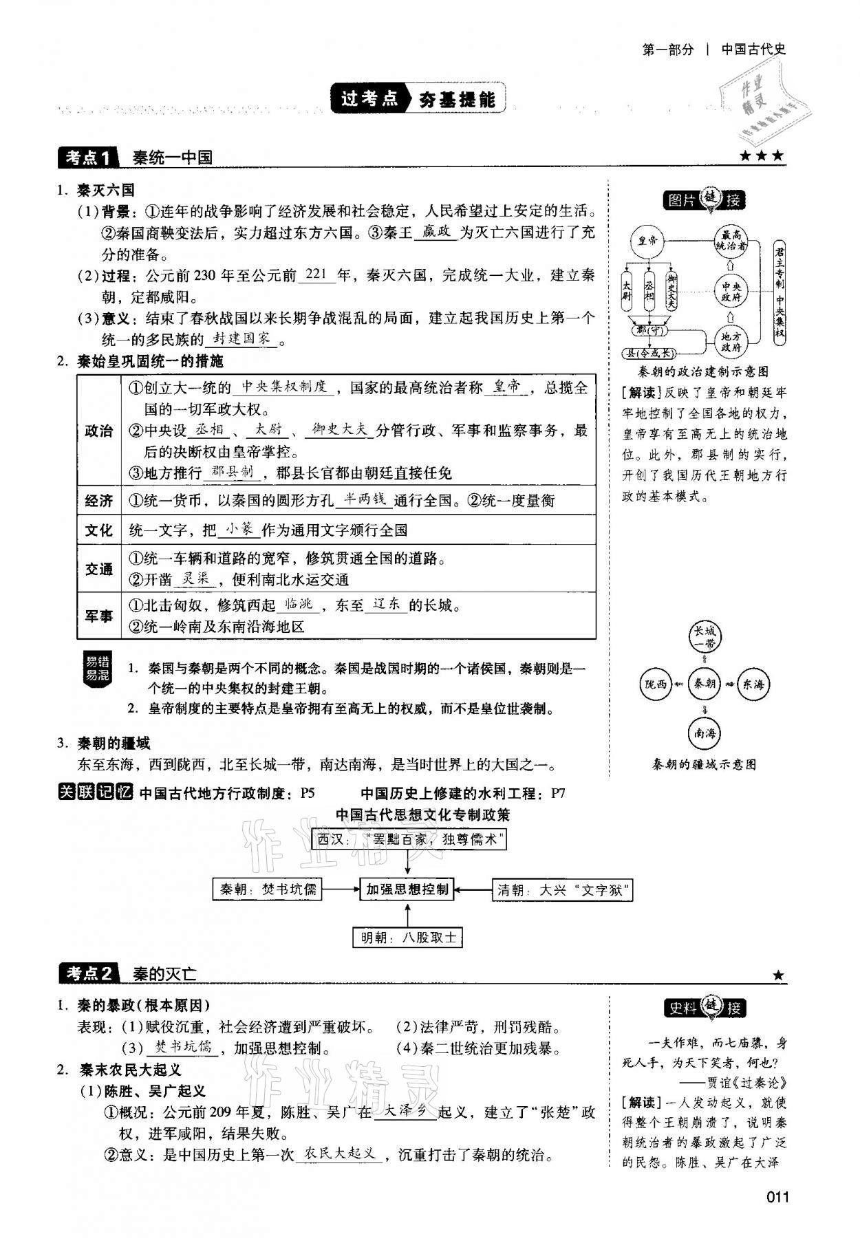 2021年中考狀元?dú)v史 第11頁