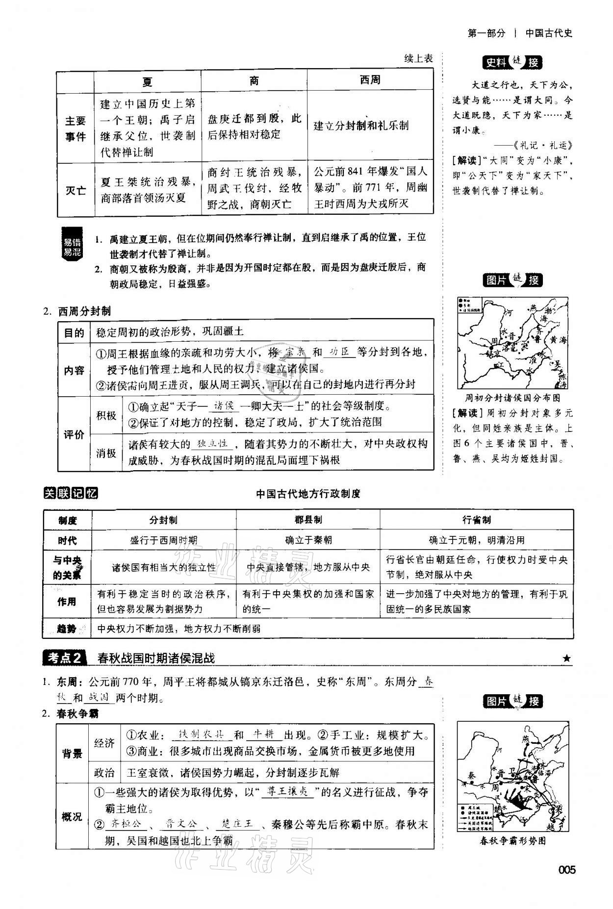 2021年中考狀元?dú)v史 第5頁