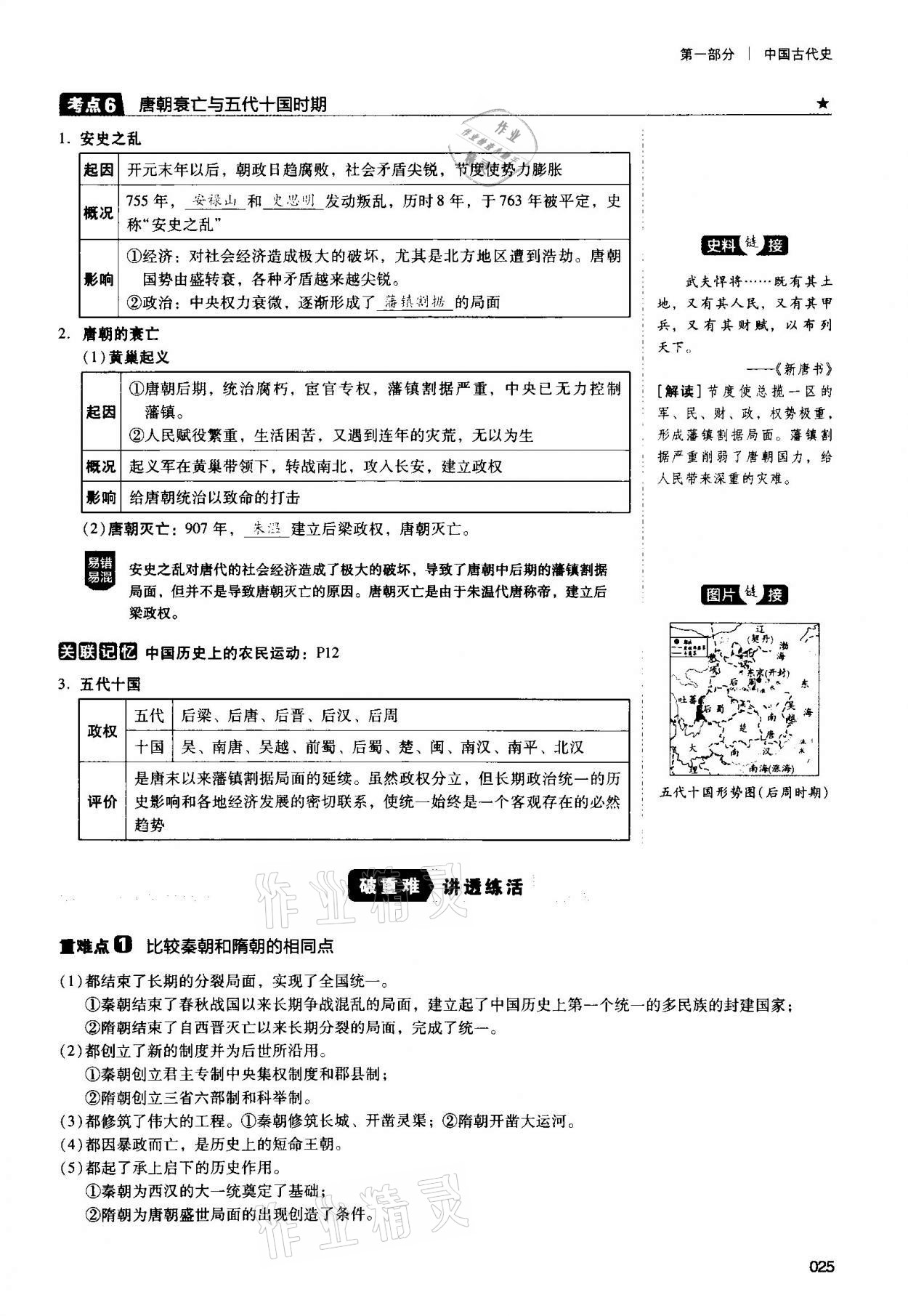 2021年中考状元历史 第25页