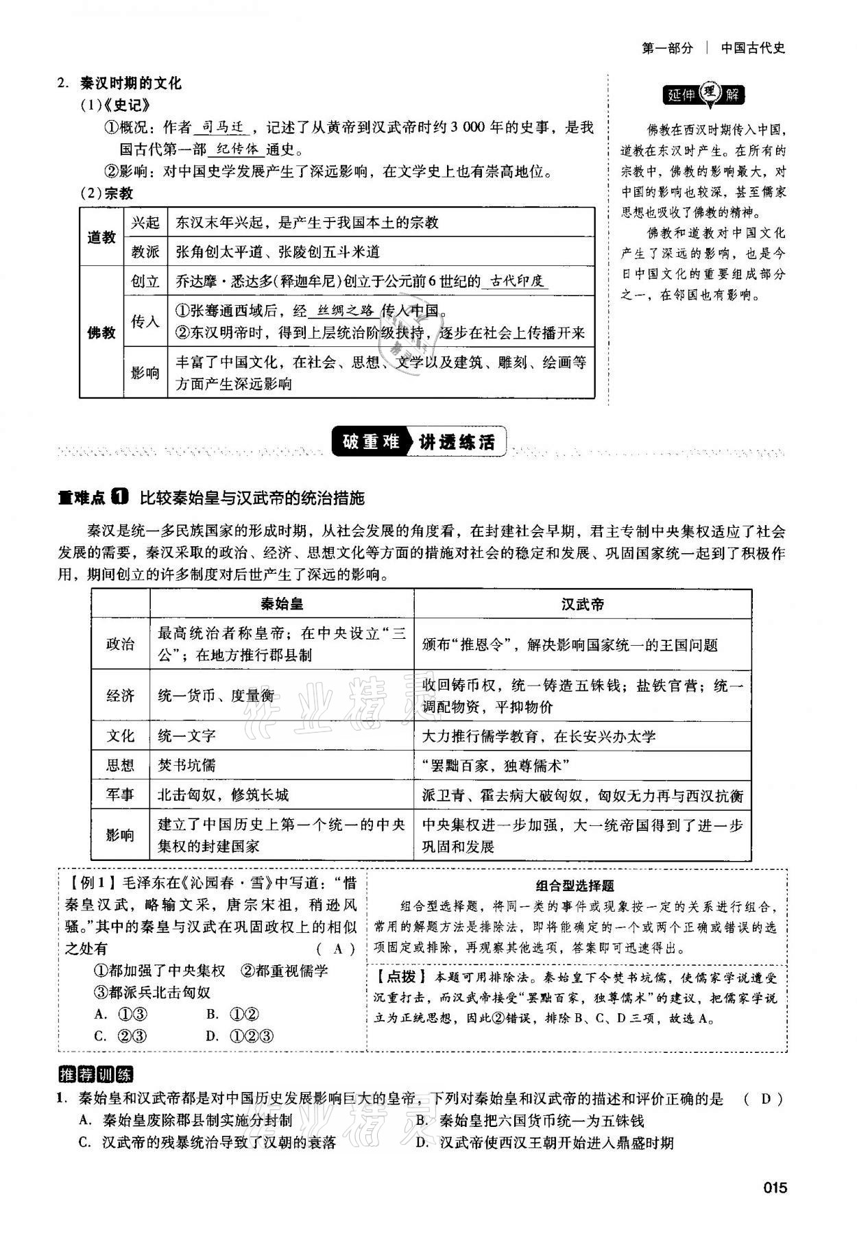 2021年中考狀元?dú)v史 第15頁(yè)