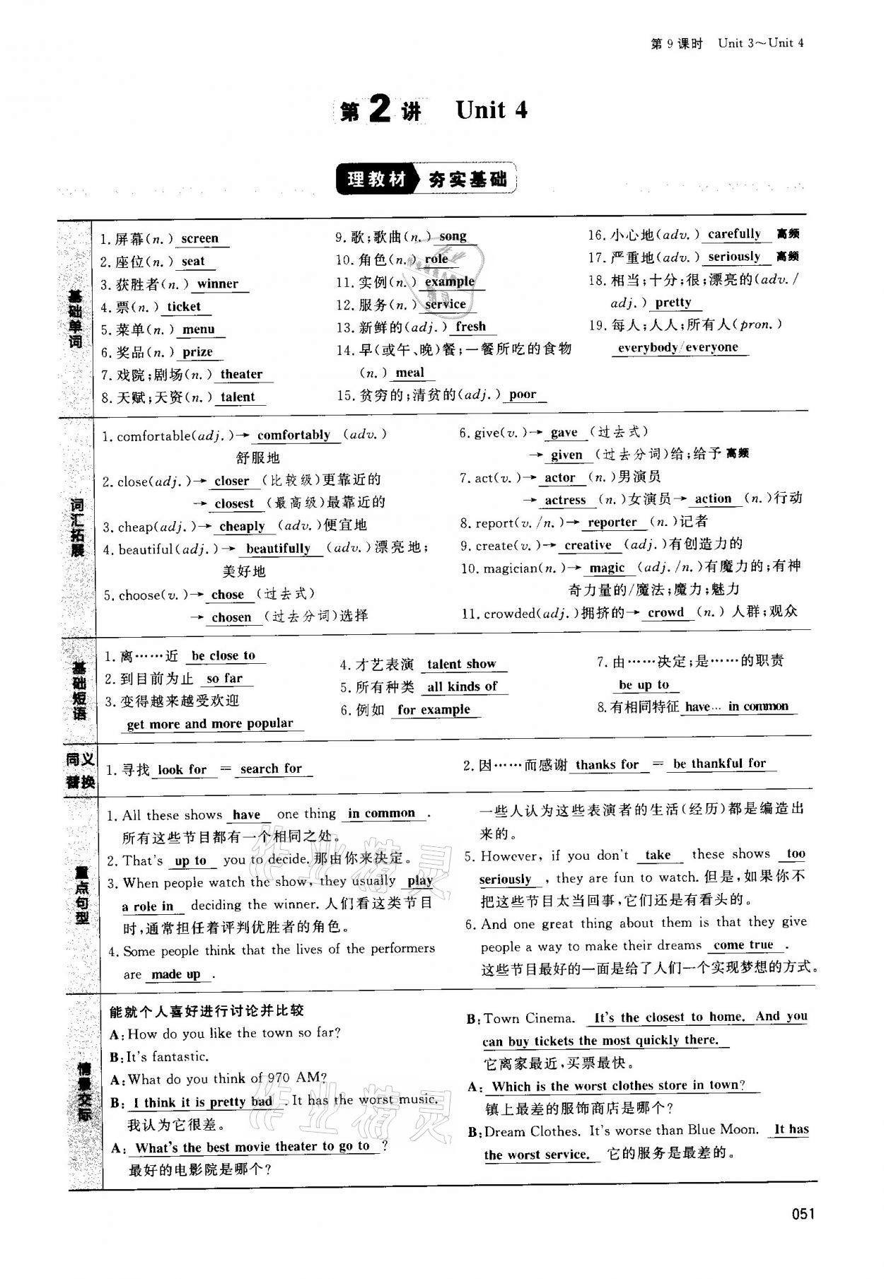 2021年中考狀元英語 第51頁