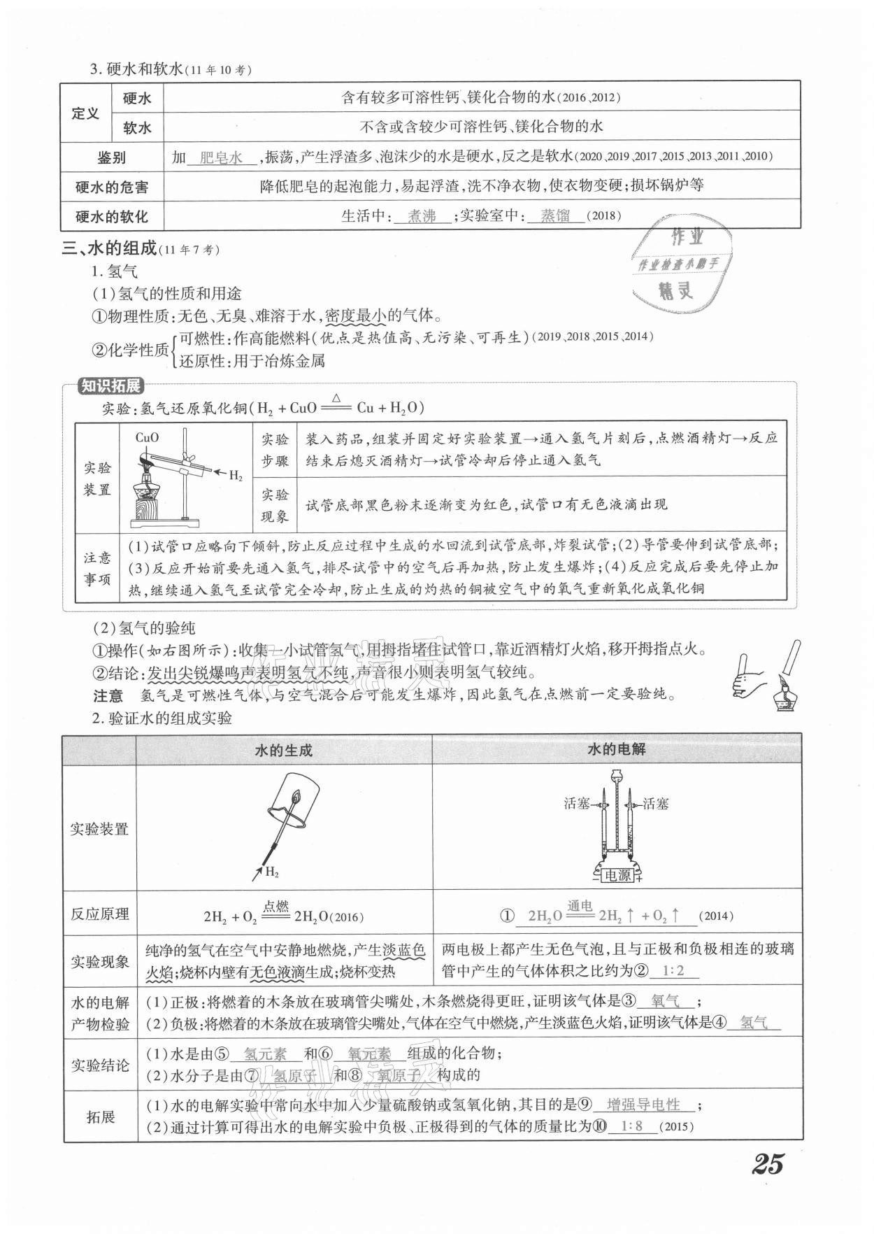 2021年領(lǐng)跑中考化學(xué)河南專(zhuān)版 參考答案第25頁(yè)