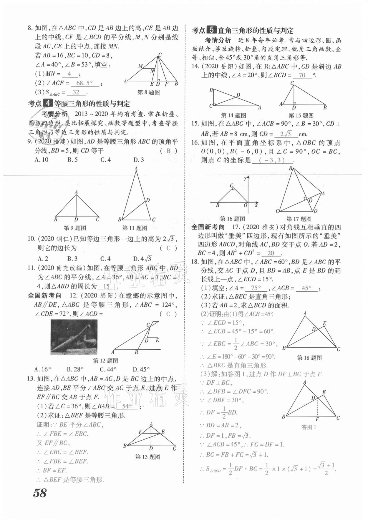 2021年領(lǐng)跑中考數(shù)學(xué)河南專版 第58頁