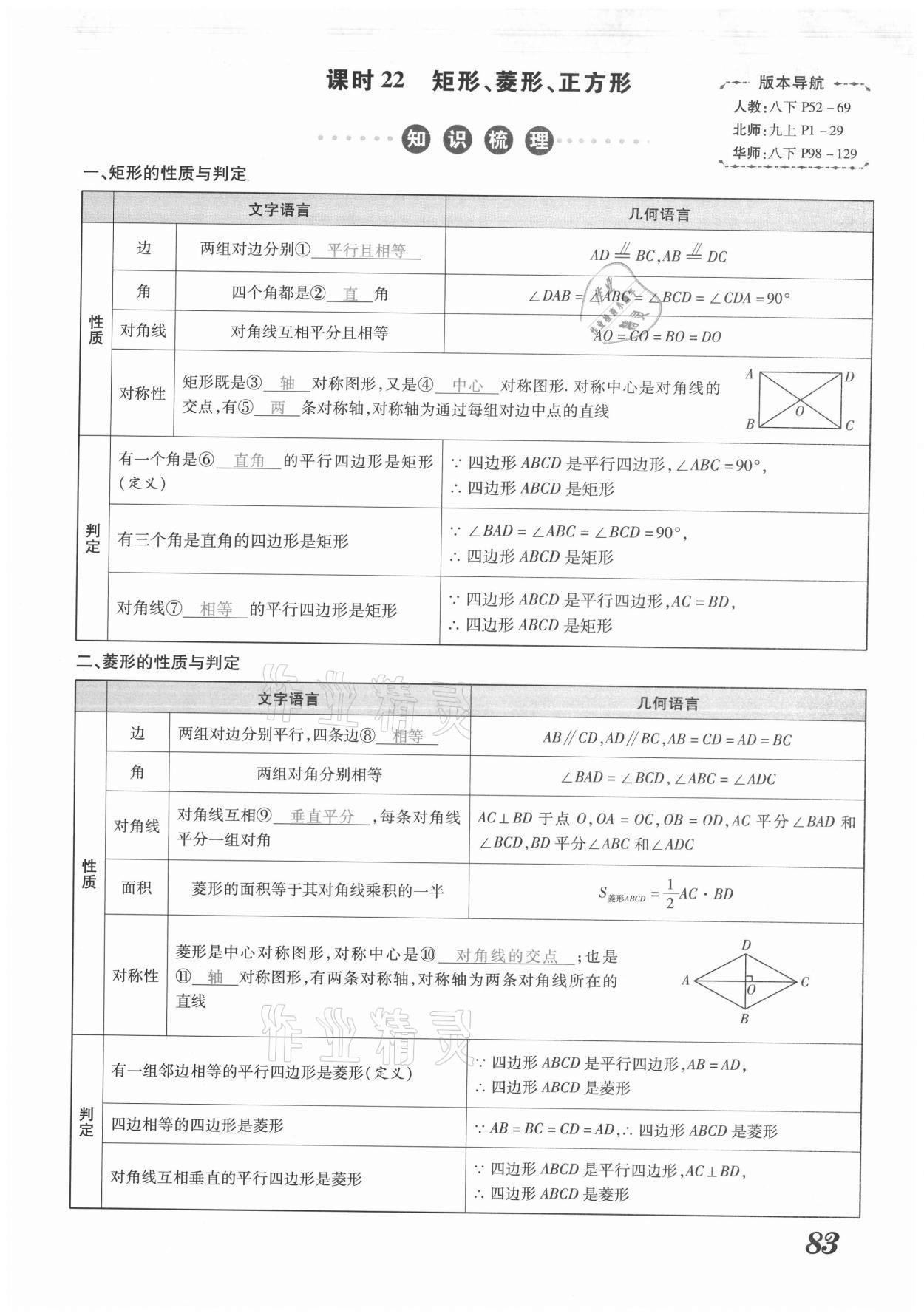 2021年領(lǐng)跑中考數(shù)學(xué)河南專(zhuān)版 第83頁(yè)