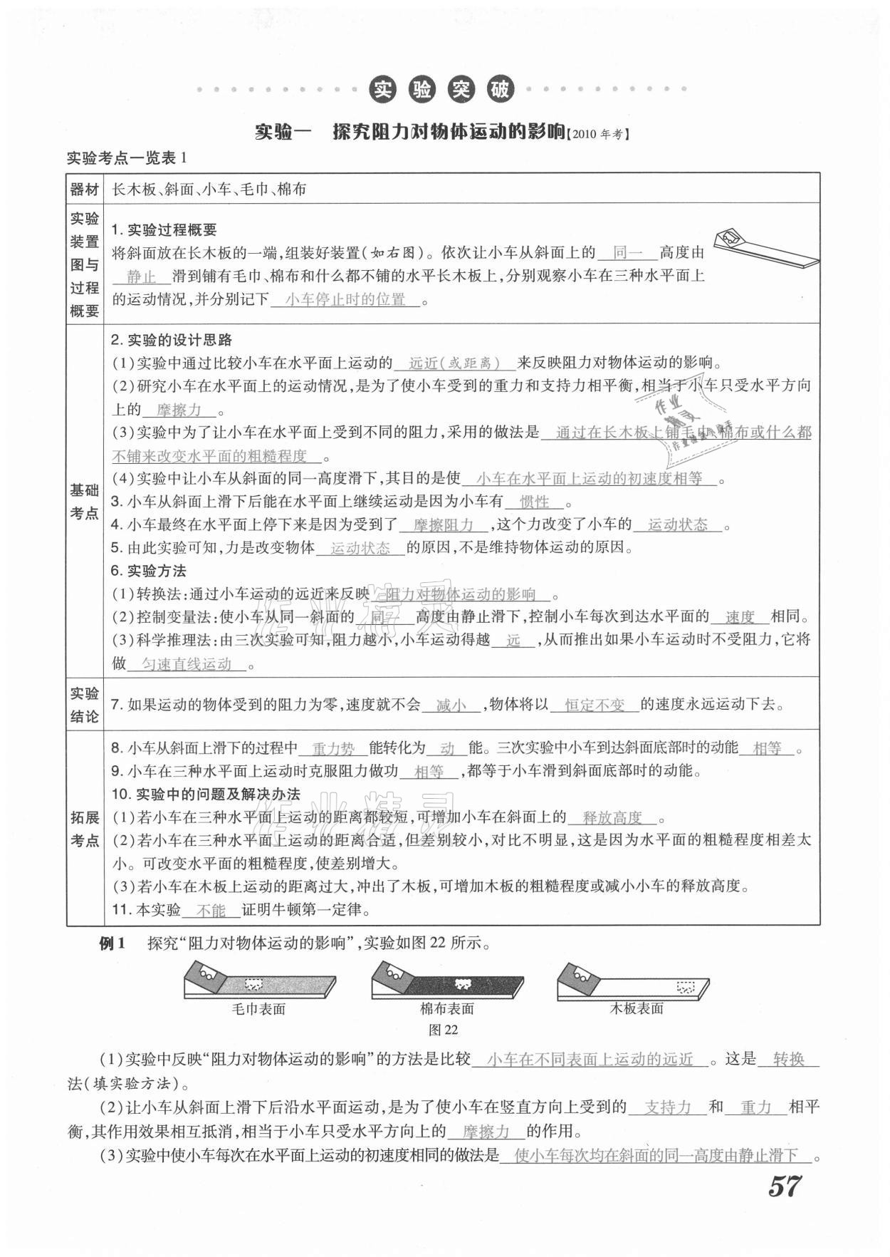 2021年領(lǐng)跑中考物理河南專版 第57頁