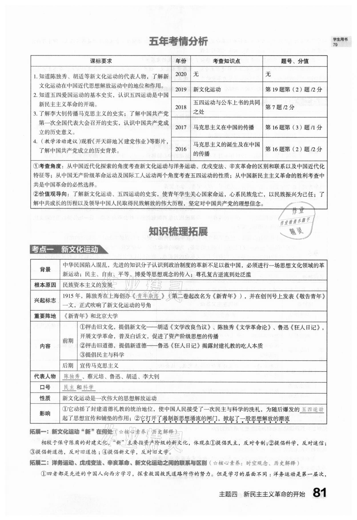 2021年滾動(dòng)遷移中考總復(fù)習(xí)歷史山西專版 第81頁(yè)