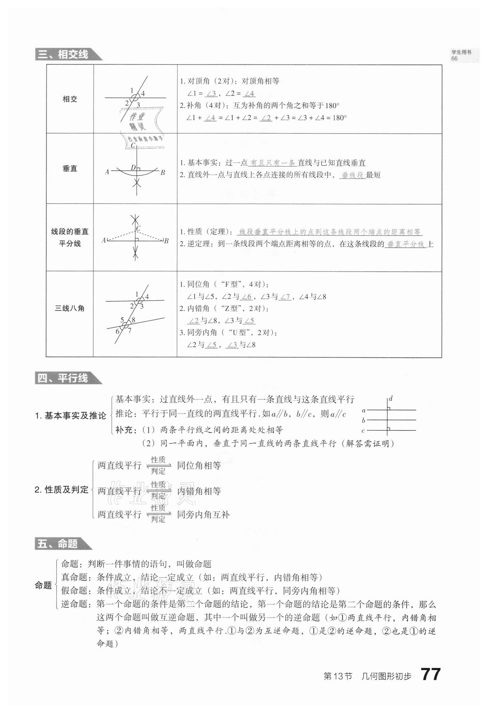 2021年滾動(dòng)遷移中考總復(fù)習(xí)數(shù)學(xué)山西專版 第77頁