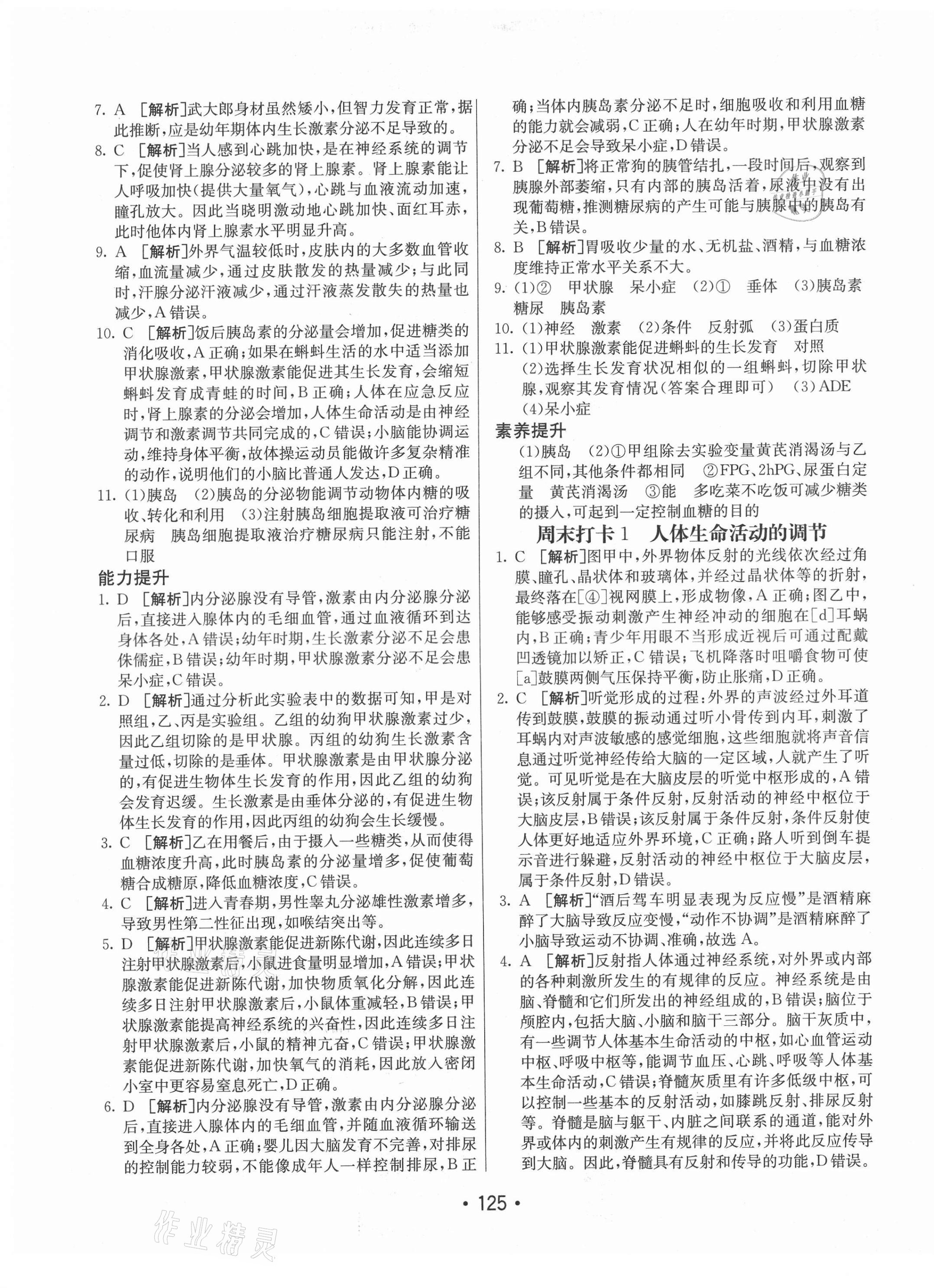 2021年同行學案學練測七年級生物下冊魯科版54制 第5頁