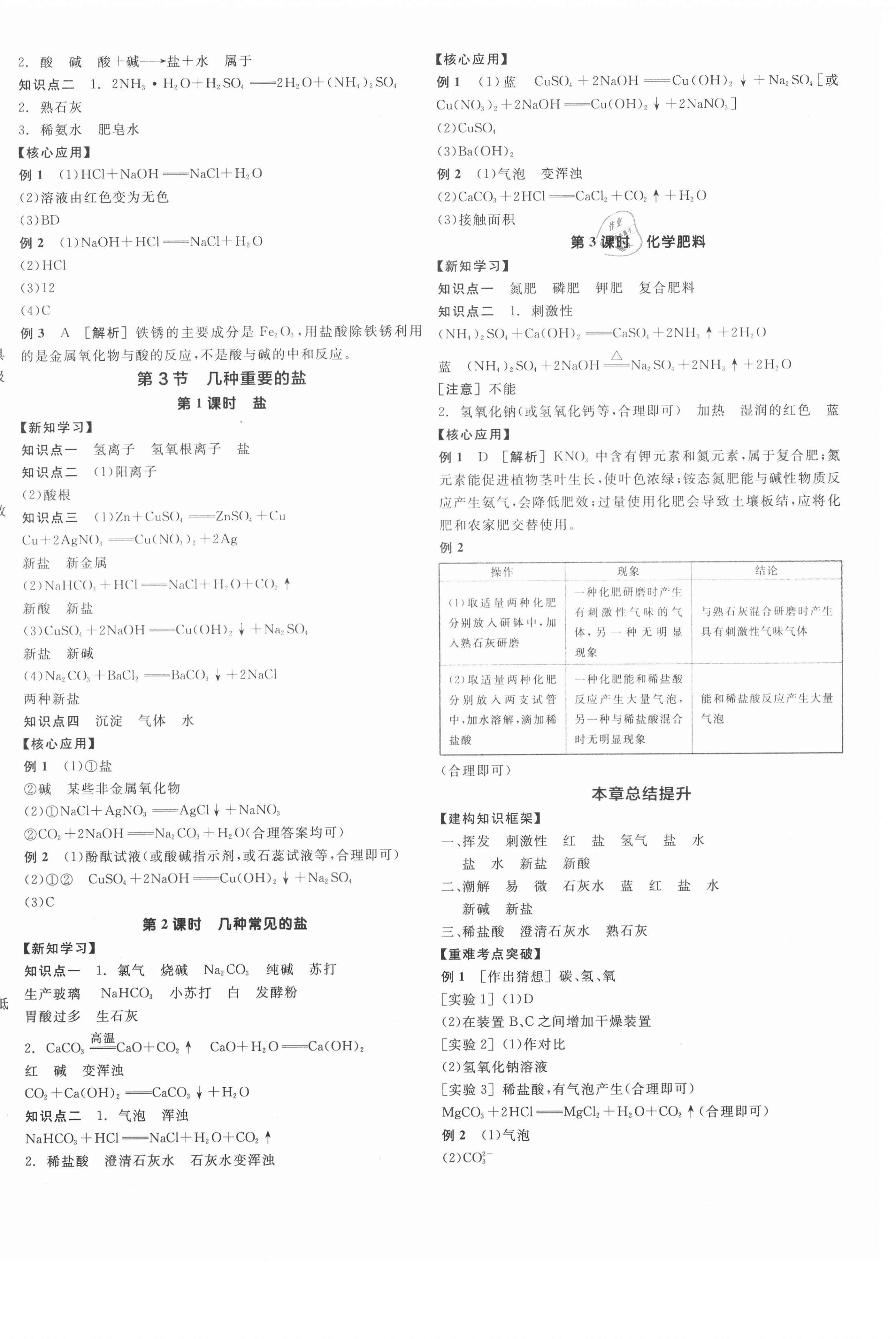 2021年全品學(xué)練考九年級化學(xué)下冊滬教版徐州專版 第4頁