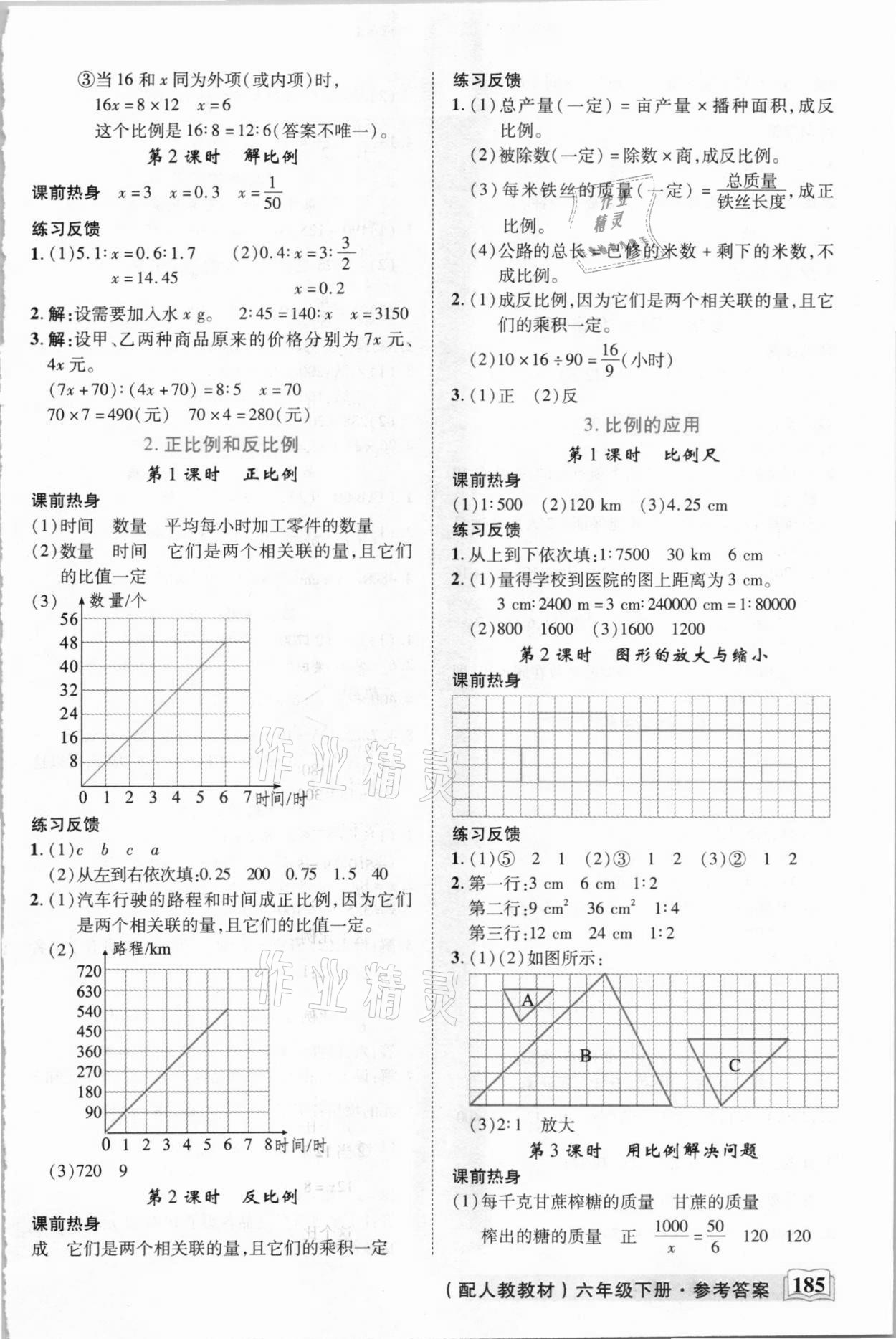 2021年教学大典六年级数学下册人教版 第3页