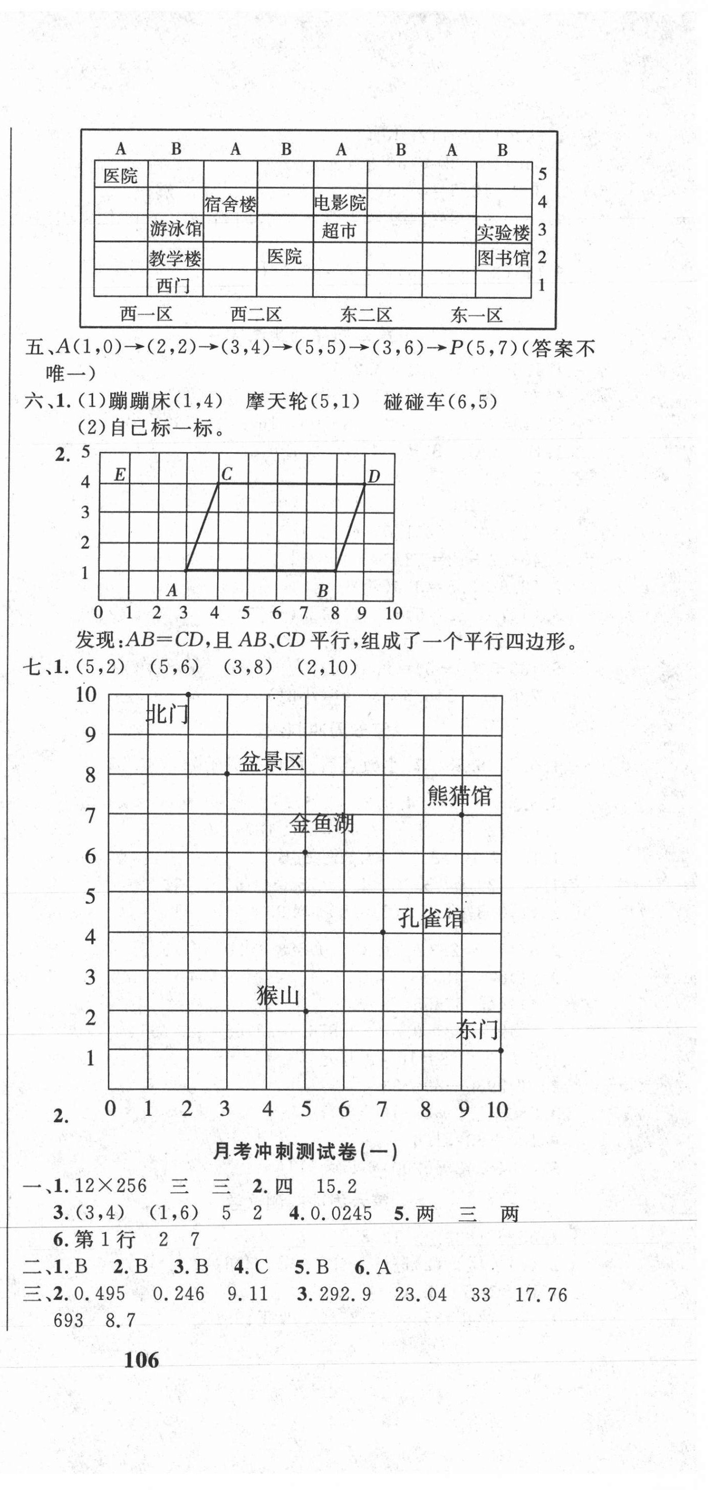 2020年課程達(dá)標(biāo)沖刺100分五年級(jí)數(shù)學(xué)上冊(cè)人教版 第3頁(yè)