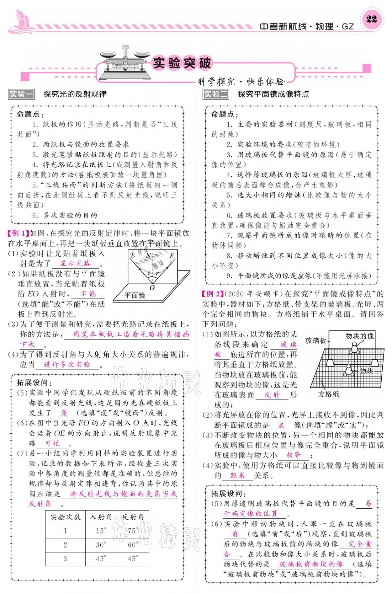 2021年中考新航線物理銅仁專版 第22頁