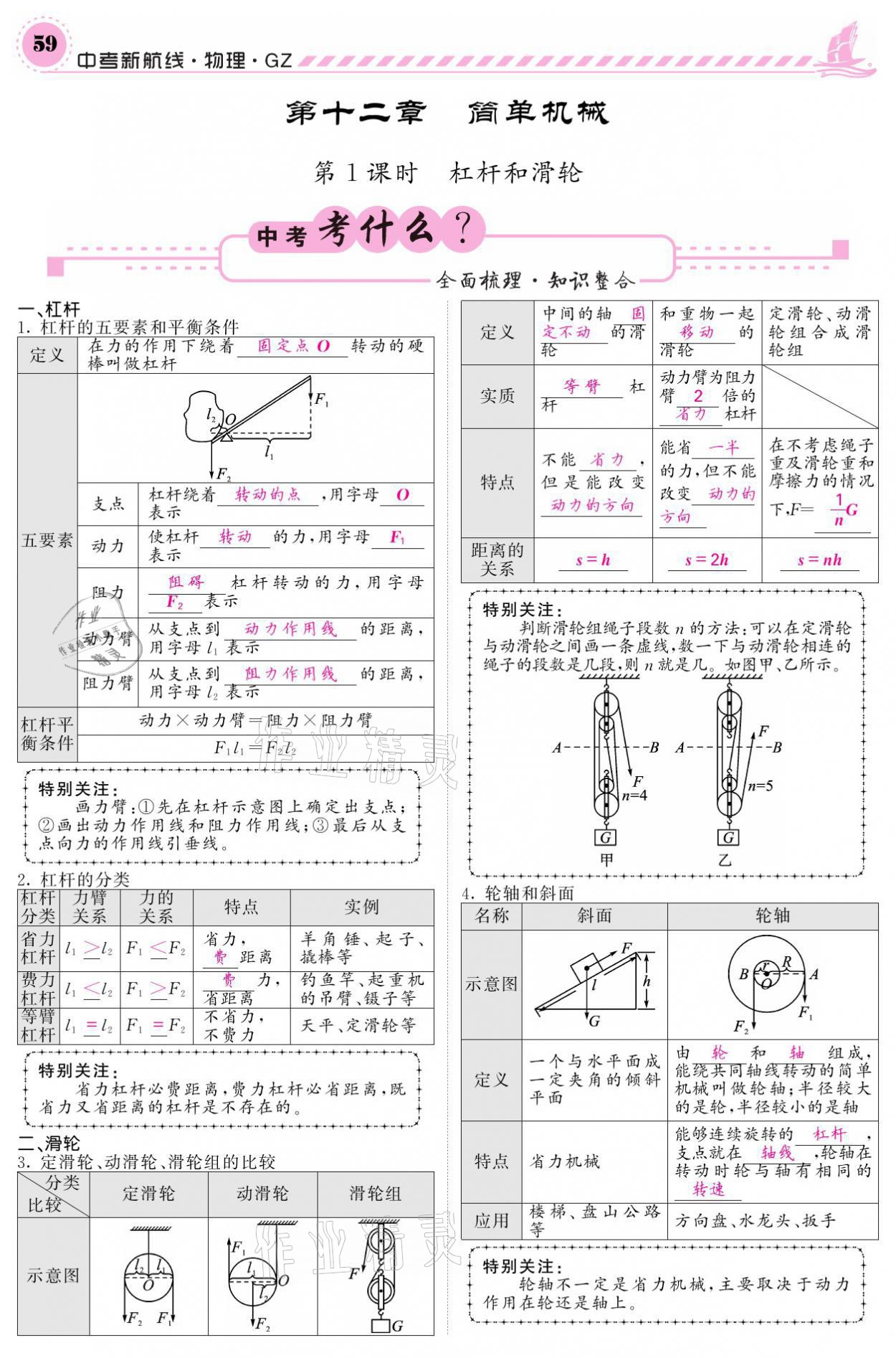 2021年中考新航線物理銅仁專版 第59頁