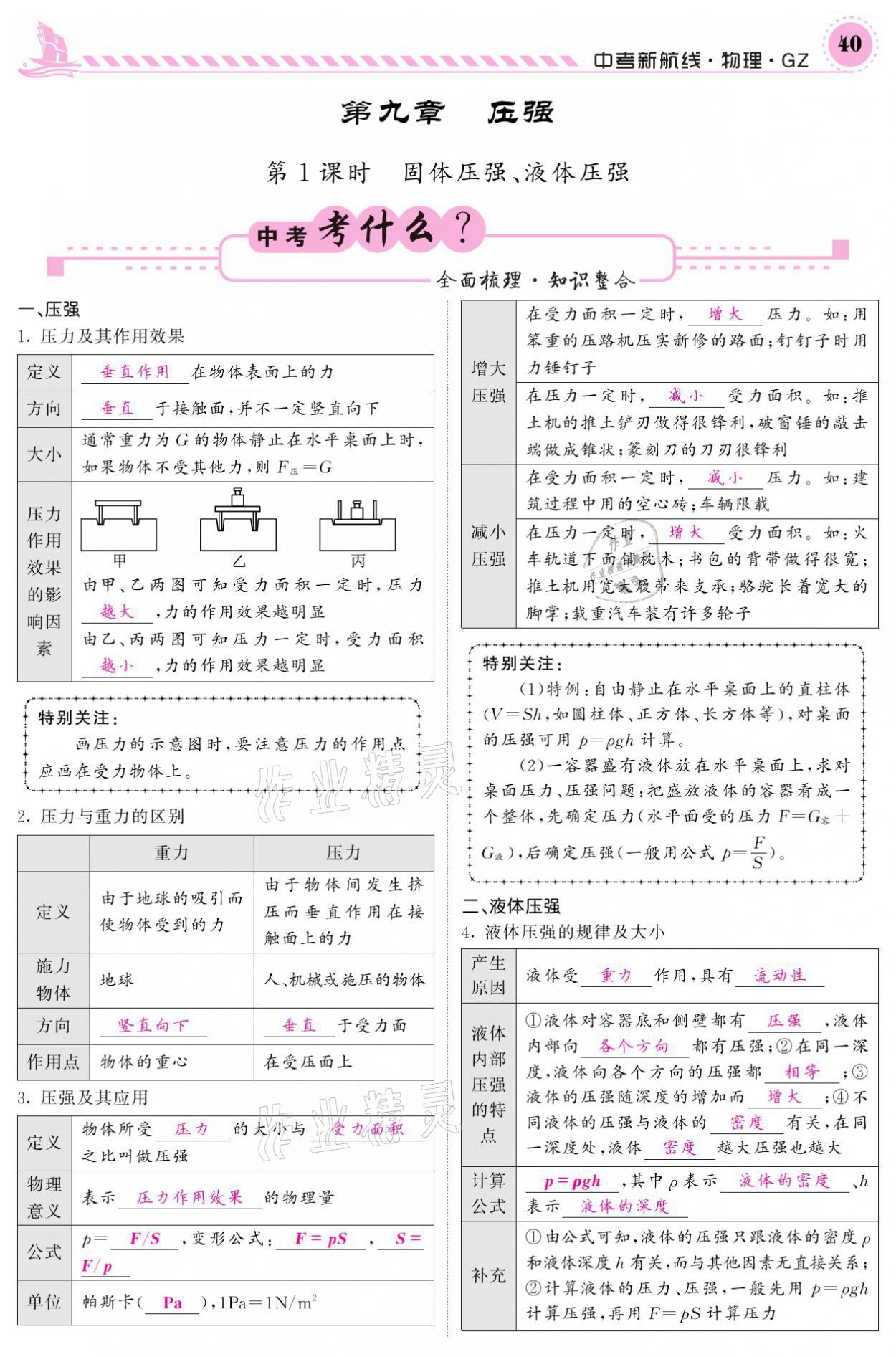 2021年中考新航線(xiàn)物理黔三州專(zhuān)版 參考答案第36頁(yè)