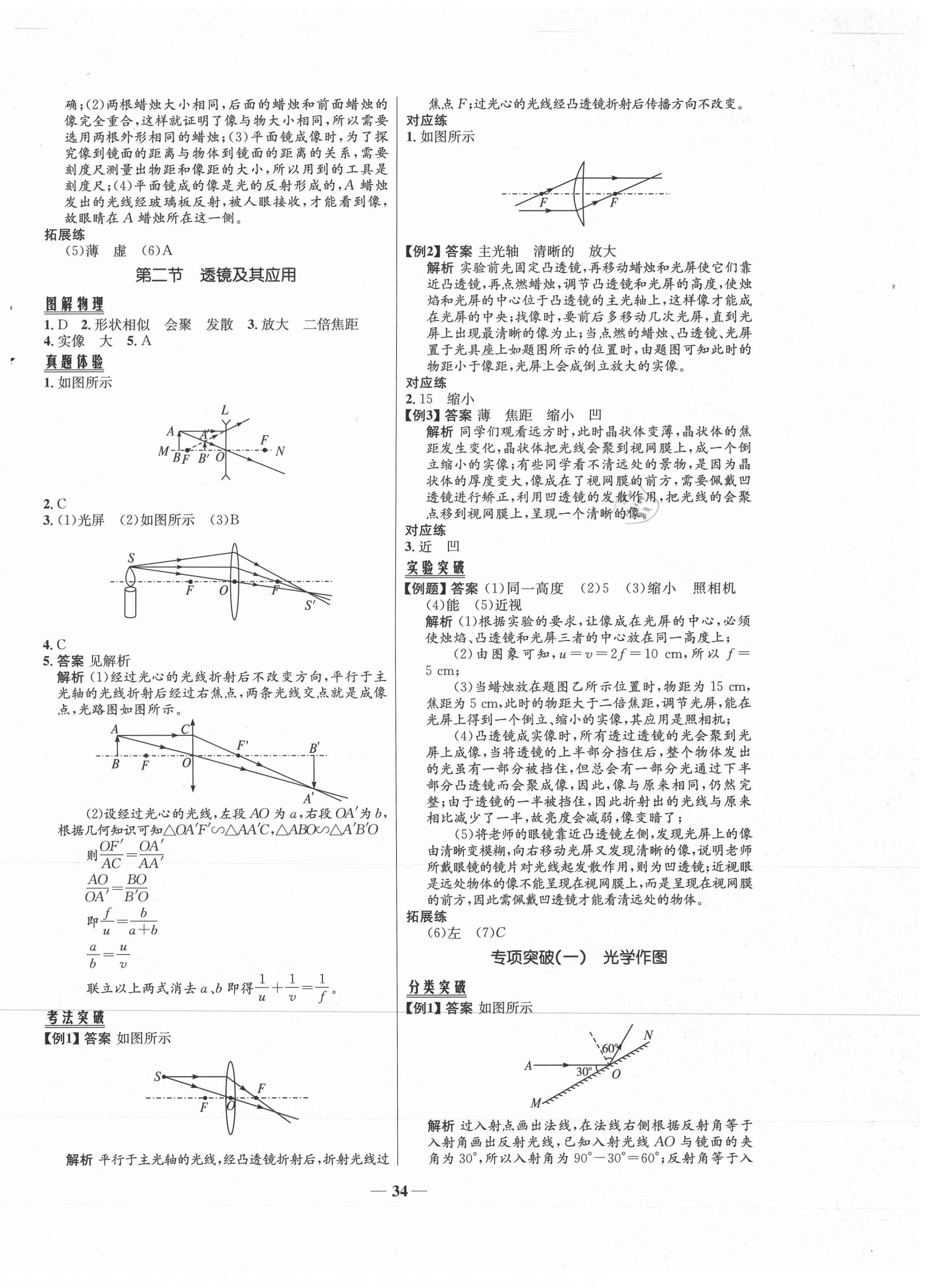 2021年初中畢業(yè)綜合練習(xí)冊(cè)物理 第2頁(yè)