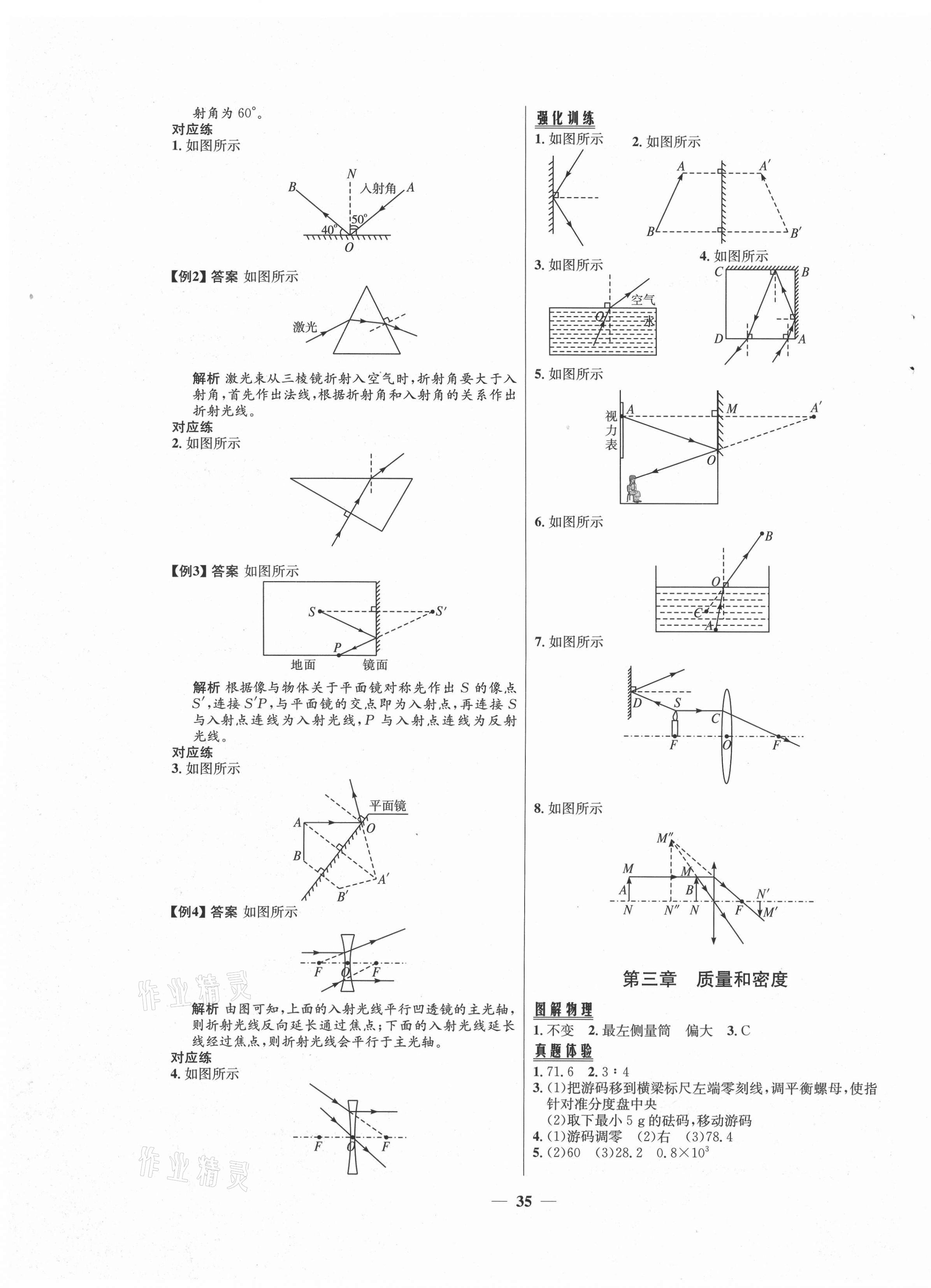 2021年初中畢業(yè)綜合練習(xí)冊(cè)物理 第3頁(yè)