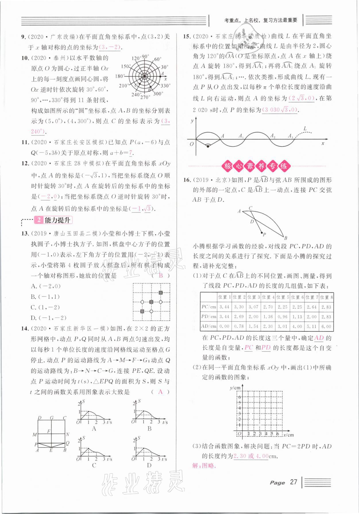 2021年火線100天中考滾動(dòng)復(fù)習(xí)法數(shù)學(xué)河北專版 第27頁