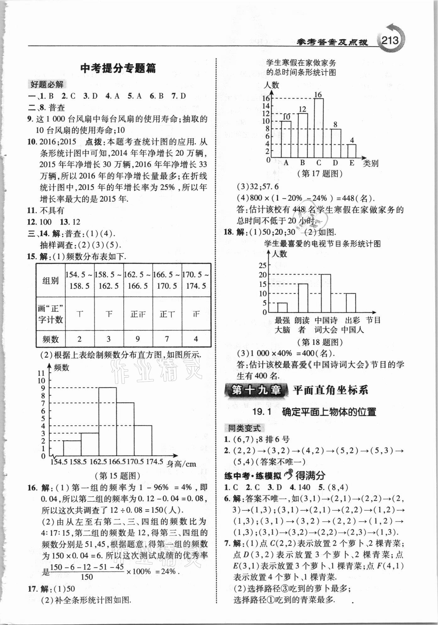 2021年特高級教師點(diǎn)撥八年級數(shù)學(xué)下冊冀教版 參考答案第5頁