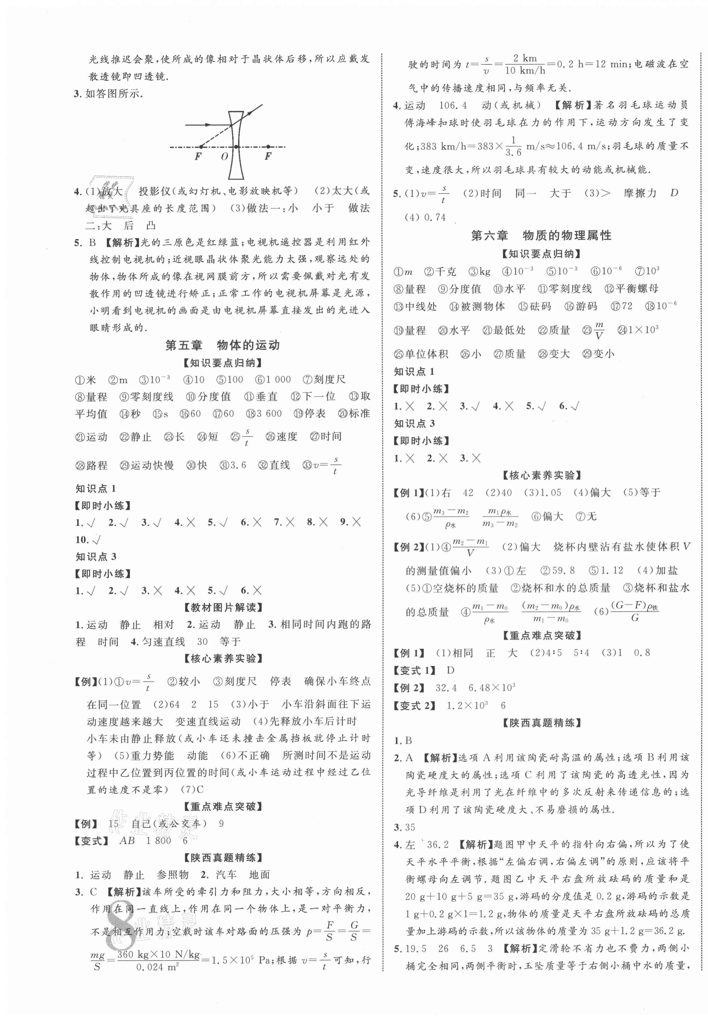 2021年中考新突破物理陕西专版 第3页