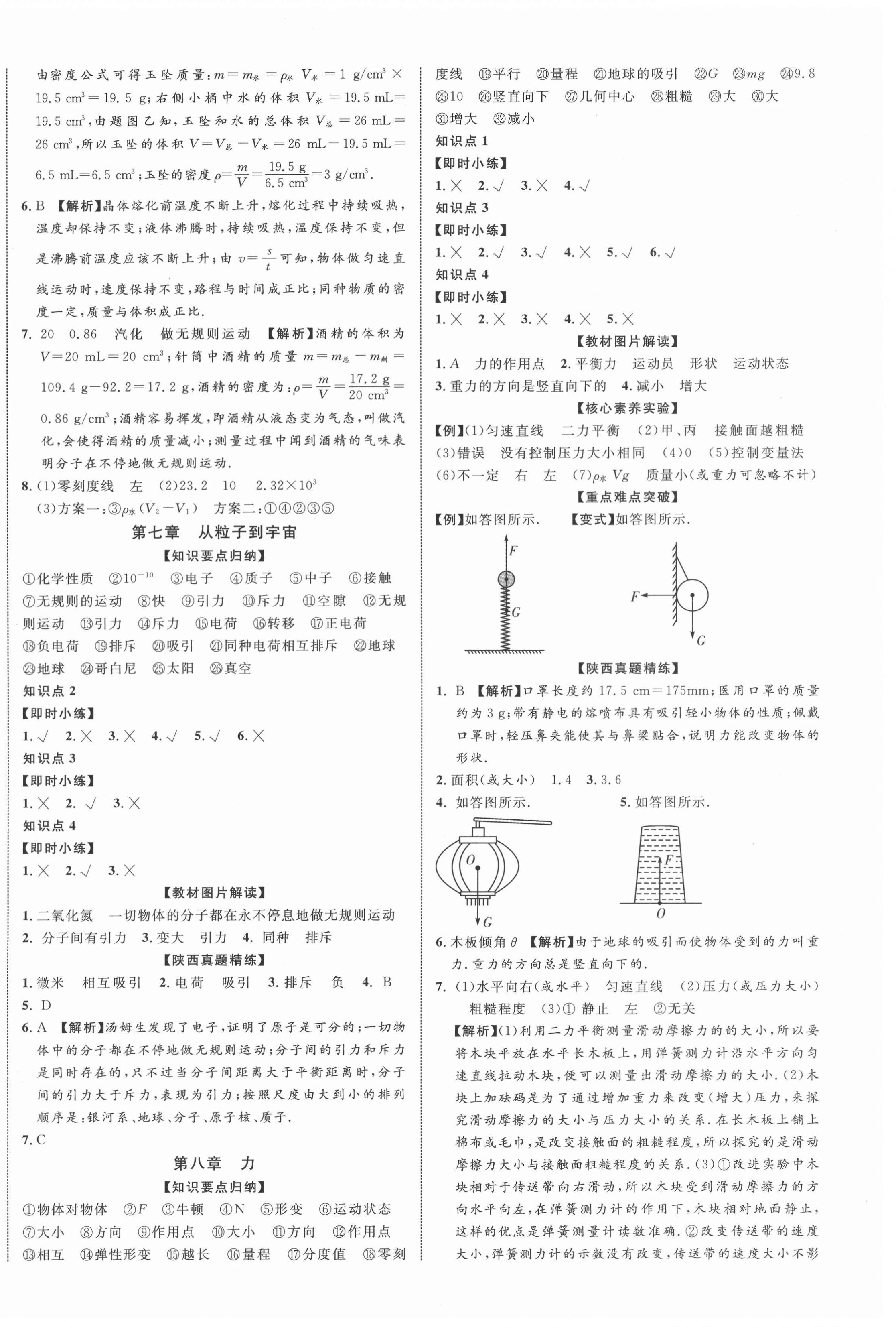 2021年中考新突破物理陜西專版 第4頁