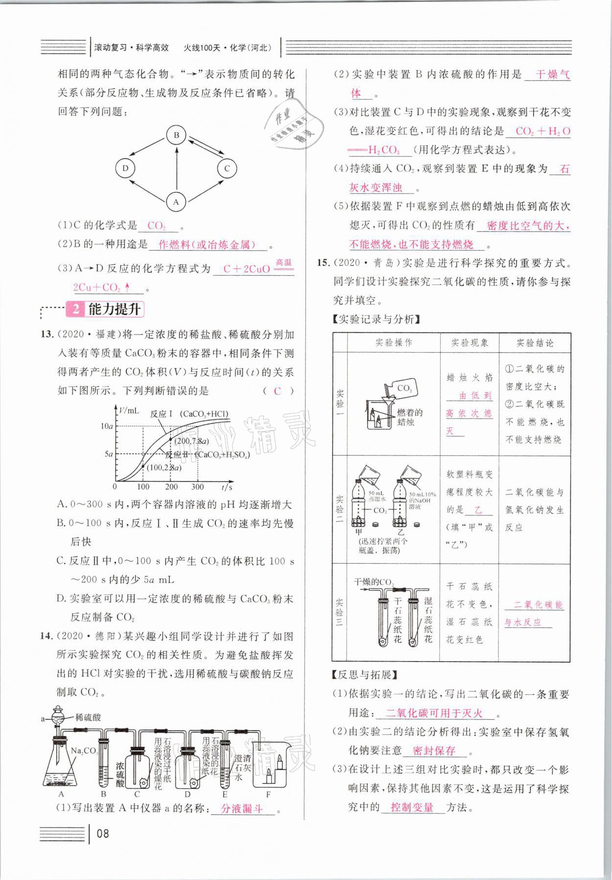 2021年火线100天中考滚动复习法化学河北专版 第8页