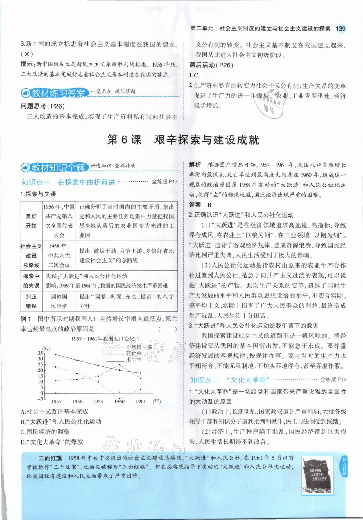 2021年教材課本七年級歷史下冊人教版五四制 參考答案第13頁