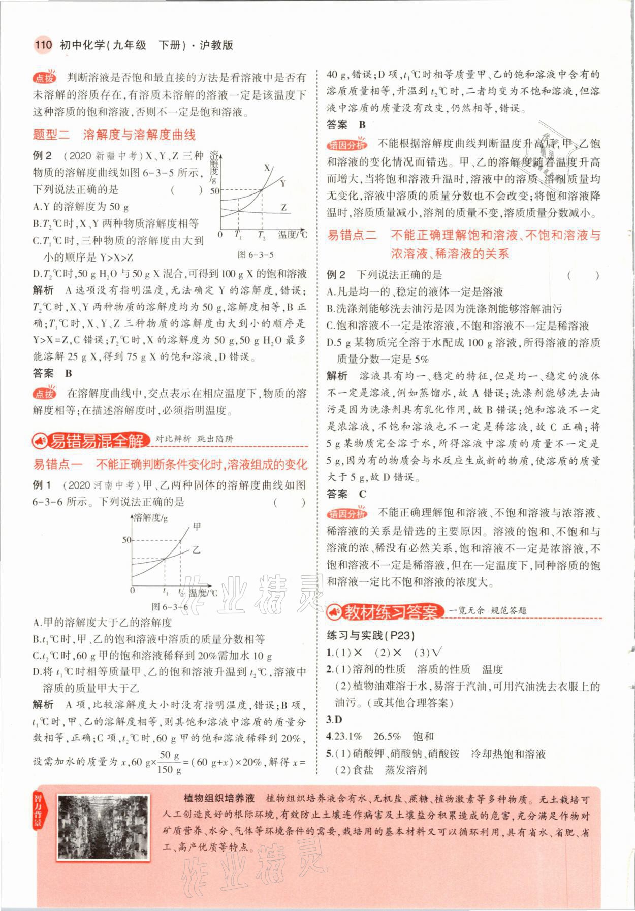 2021年教材課本九年級(jí)化學(xué)下冊(cè)滬教版 參考答案第8頁(yè)