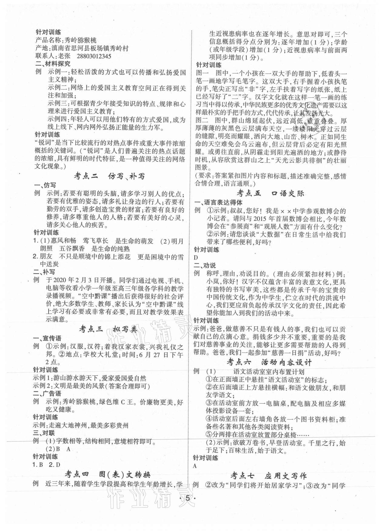 2021年貴州中考總復(fù)習(xí)終極備戰(zhàn)語(yǔ)文貴陽(yáng)專版 第5頁(yè)