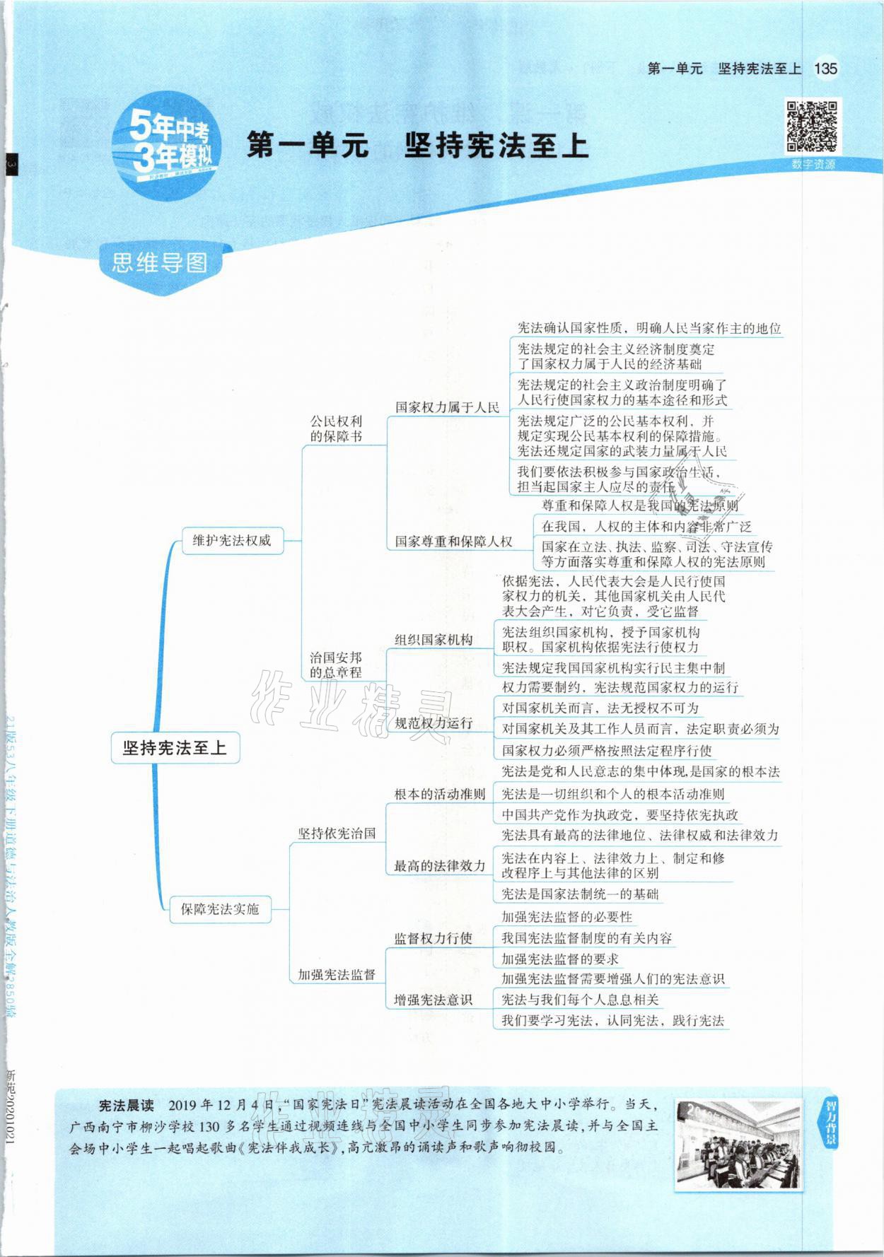 2021年教材課本八年級(jí)道德與法治下冊(cè)人教版 參考答案第1頁(yè)